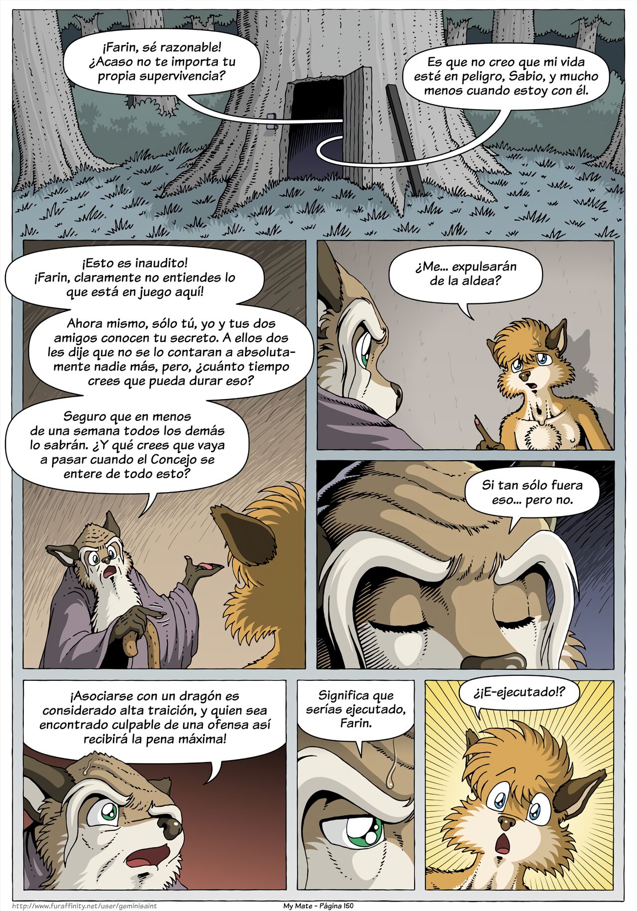 My Mate. Chapter 2 Re-scaled  Espanol image number 40