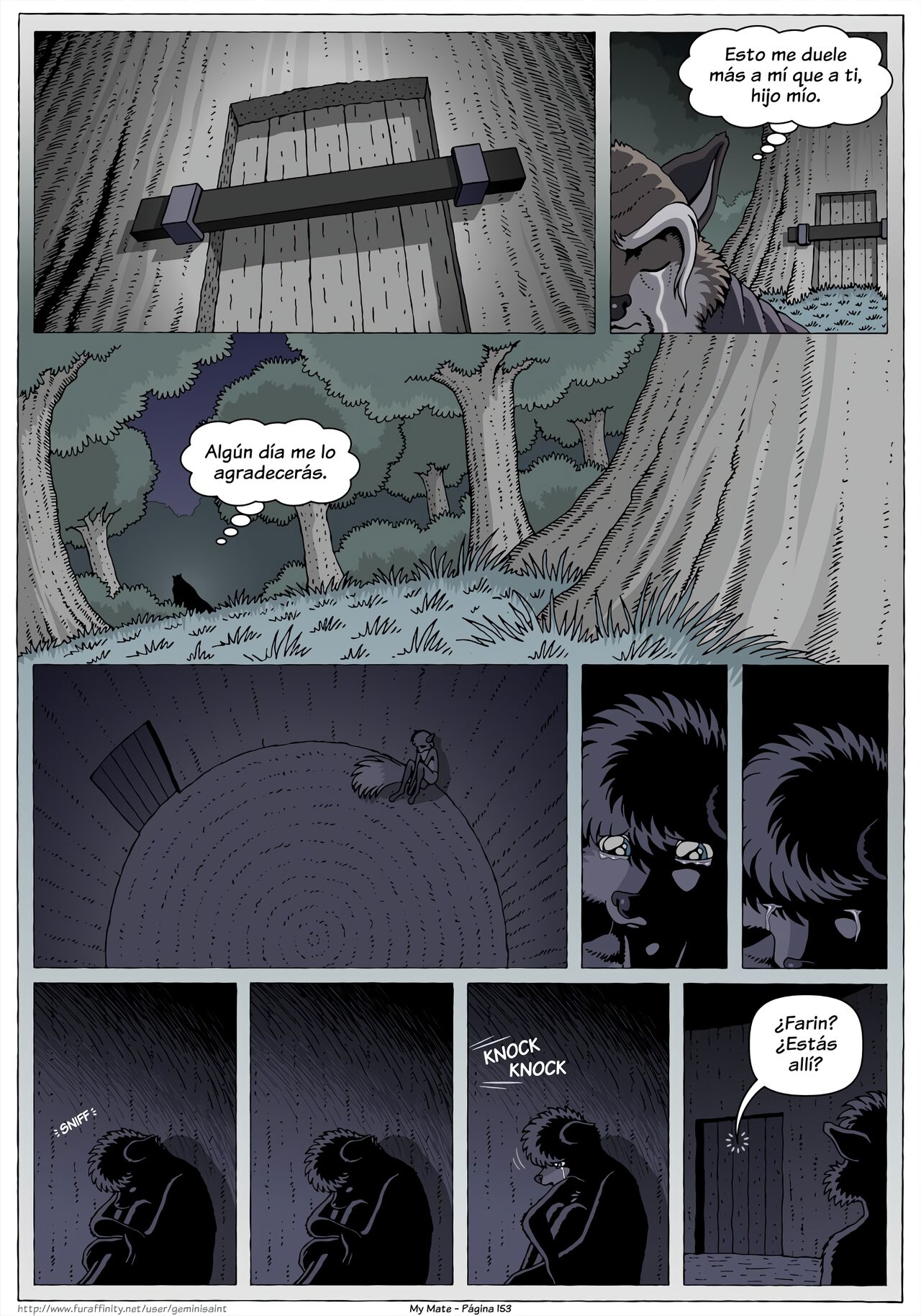 My Mate. Chapter 2 Re-scaled  Espanol image number 43