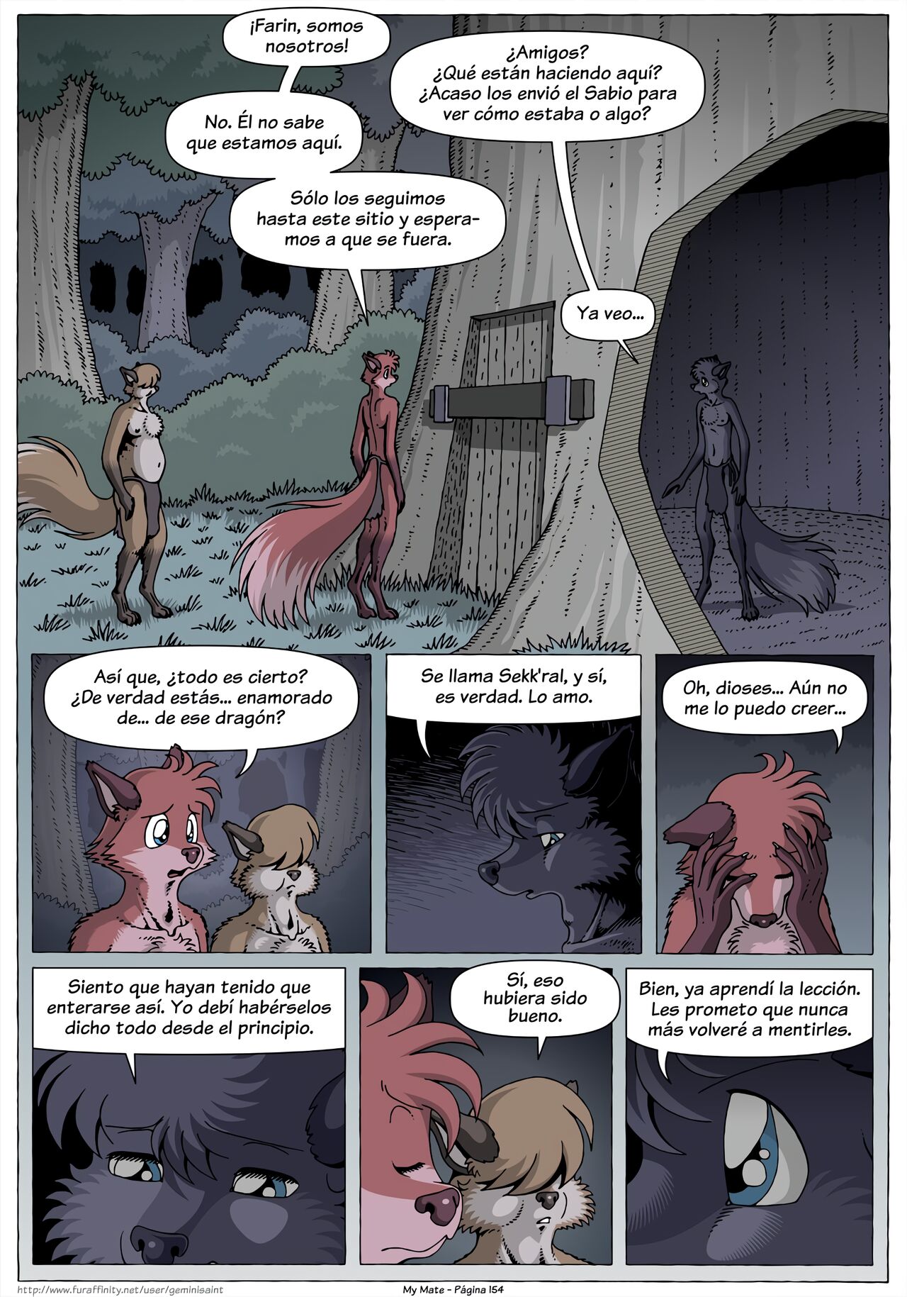 My Mate. Chapter 2 Re-scaled  Espanol image number 44