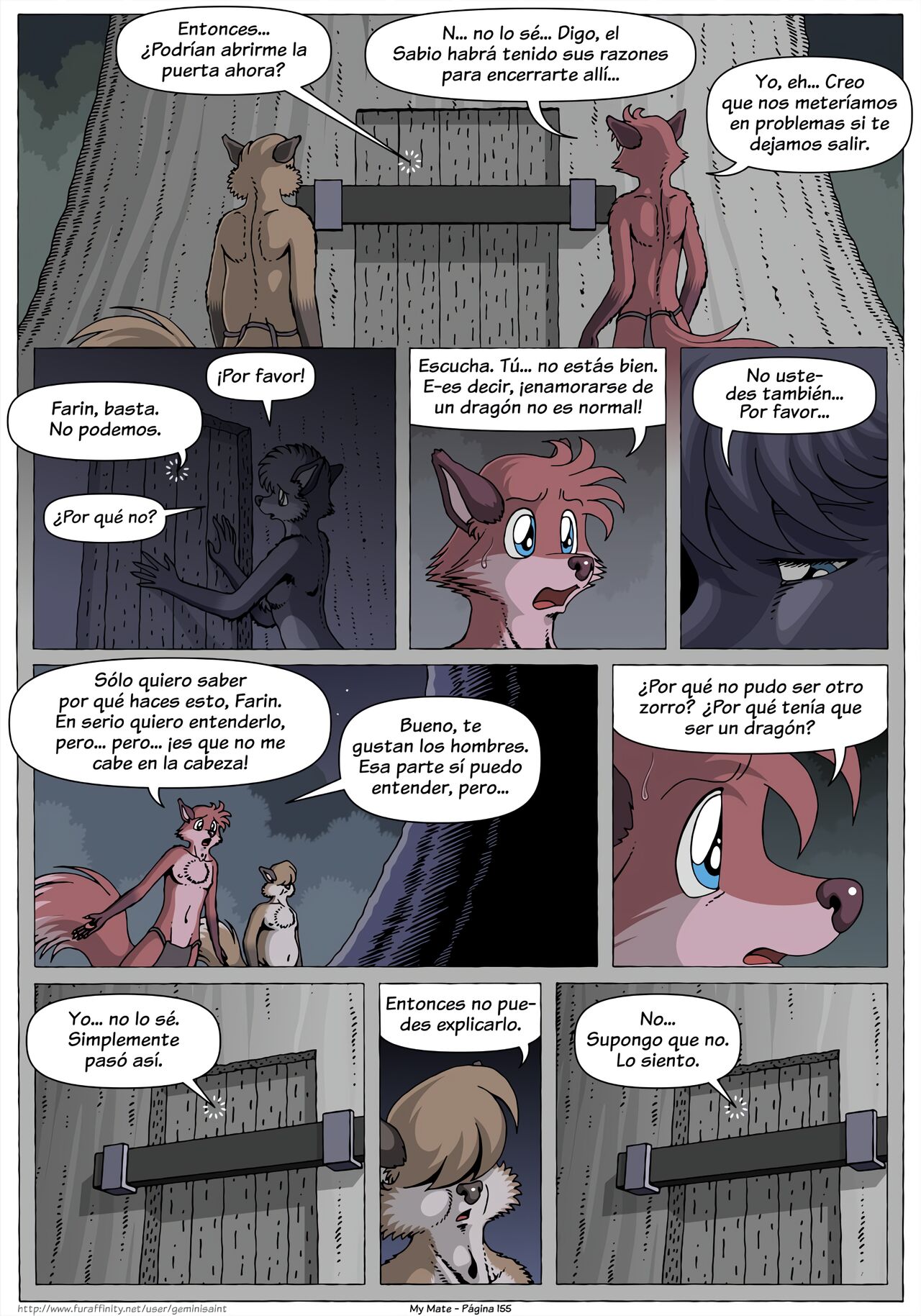 My Mate. Chapter 2 Re-scaled  Espanol image number 45