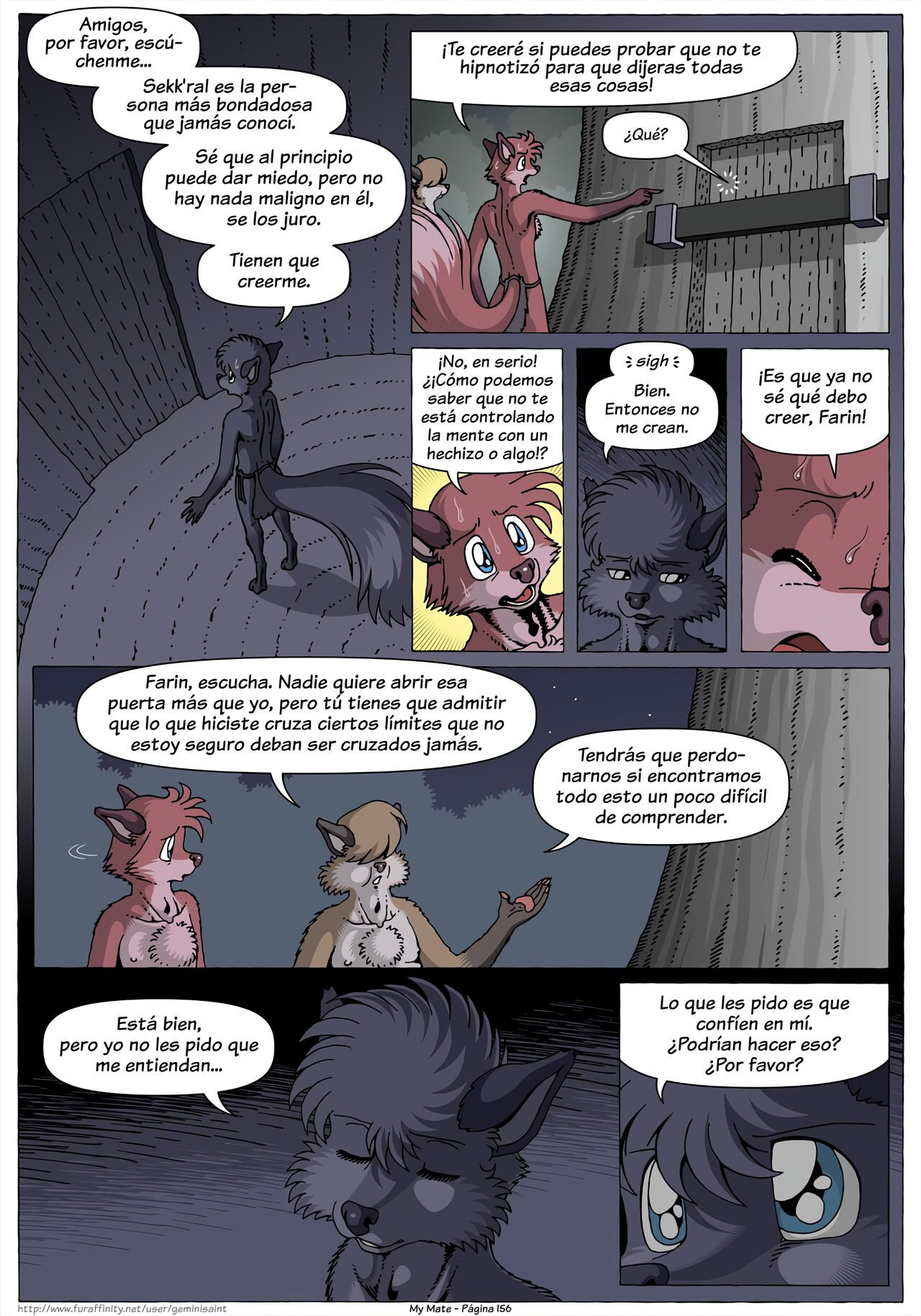 My Mate. Chapter 2 Re-scaled  Espanol image number 46