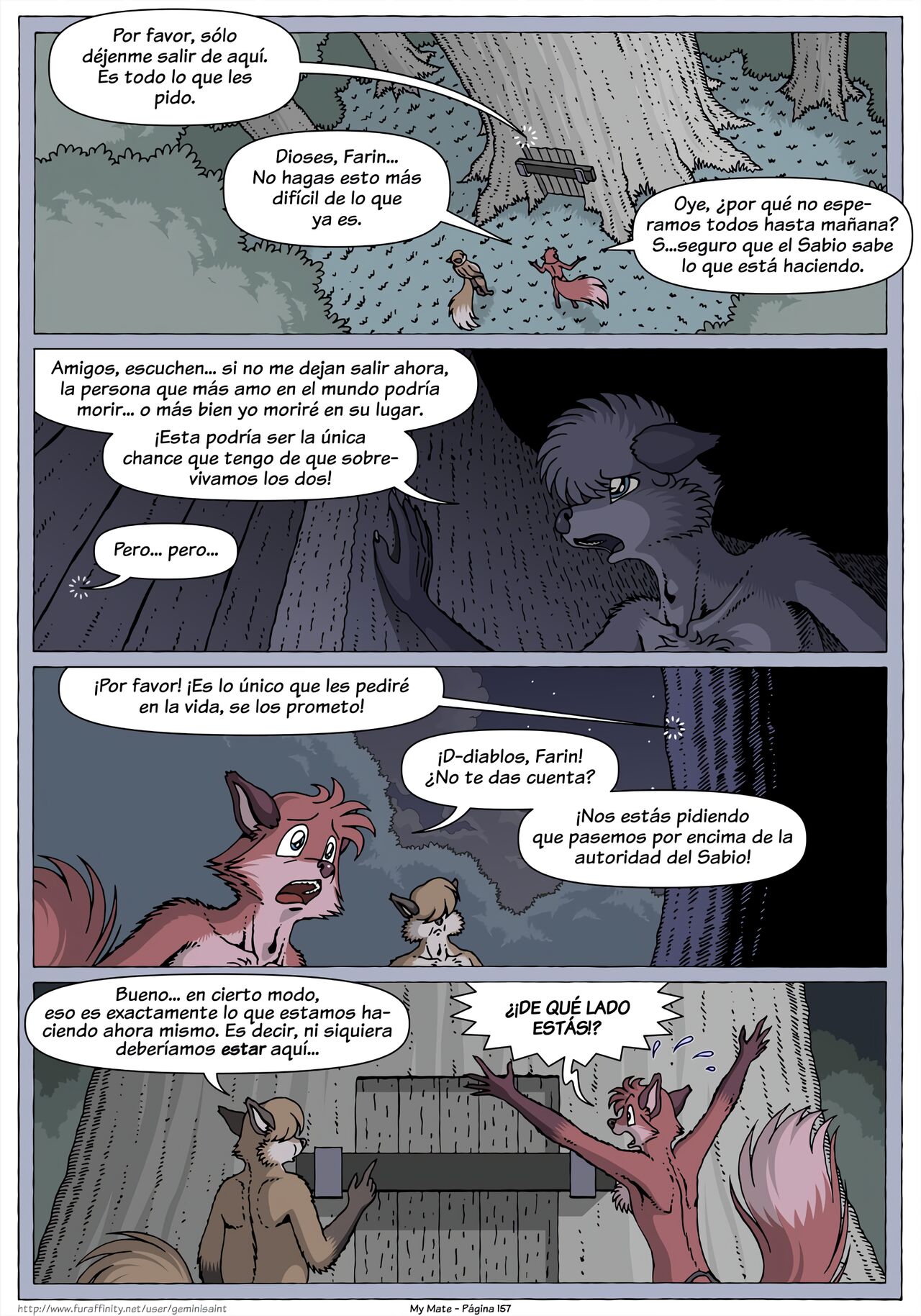 My Mate. Chapter 2 Re-scaled  Espanol image number 47