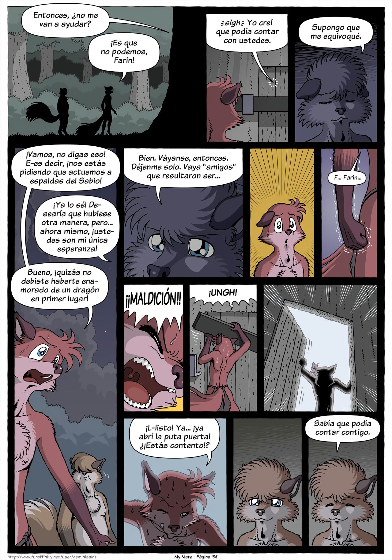 My Mate. Chapter 2 Re-scaled  Espanol image number 48