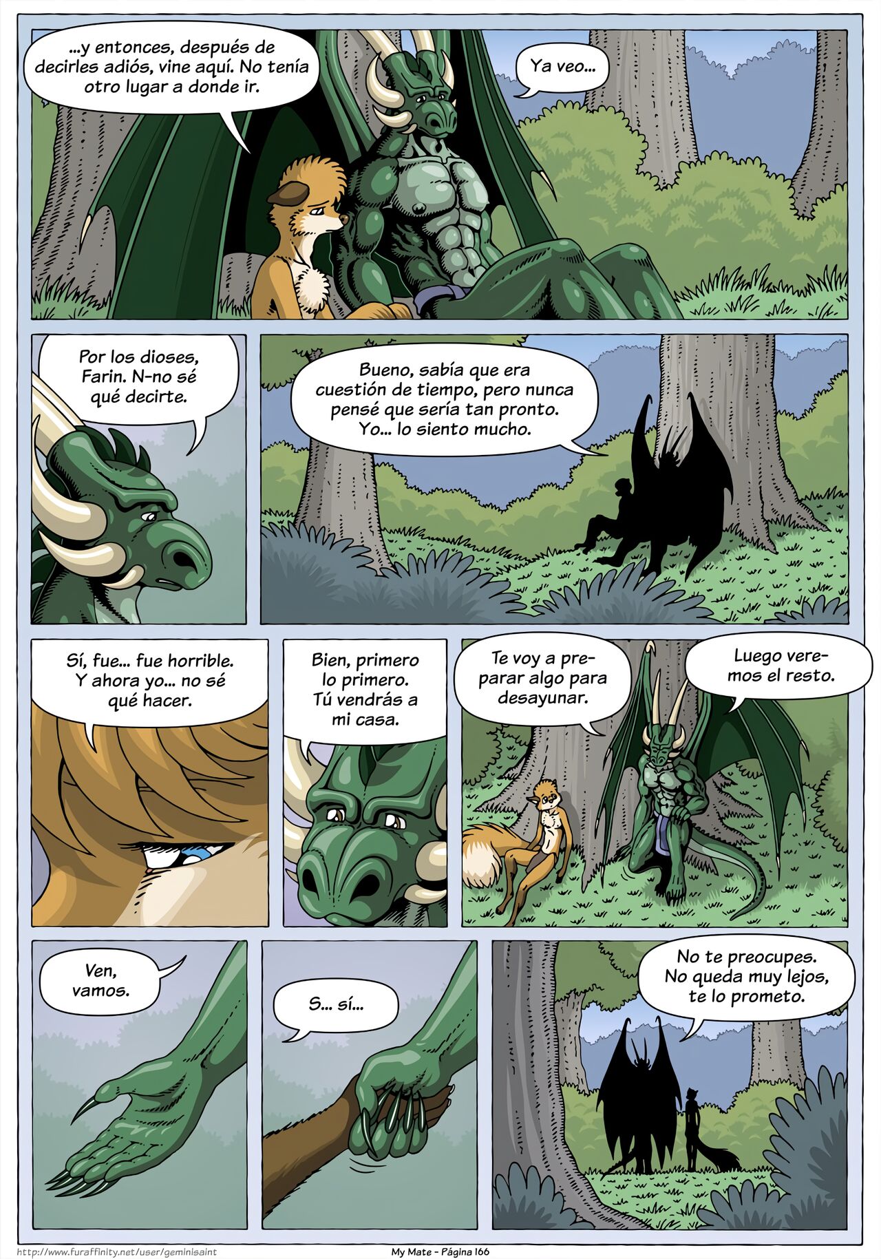 My Mate. Chapter 2 Re-scaled  Espanol image number 56