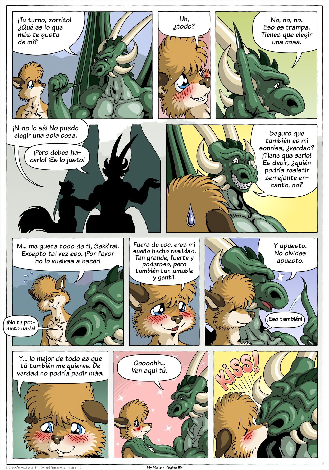 My Mate. Chapter 2 Re-scaled  Espanol image number 5