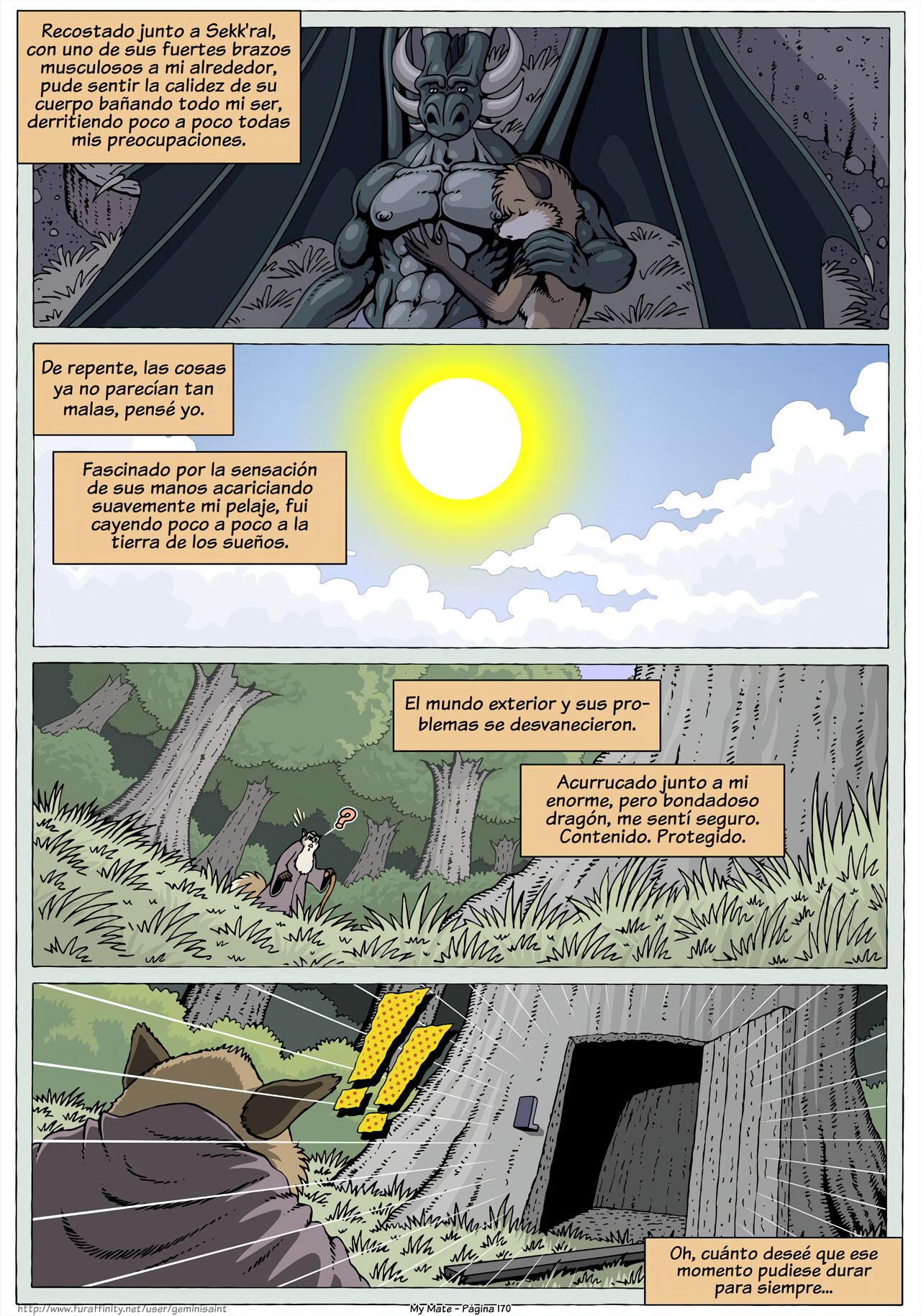 My Mate. Chapter 2 Re-scaled  Espanol image number 60