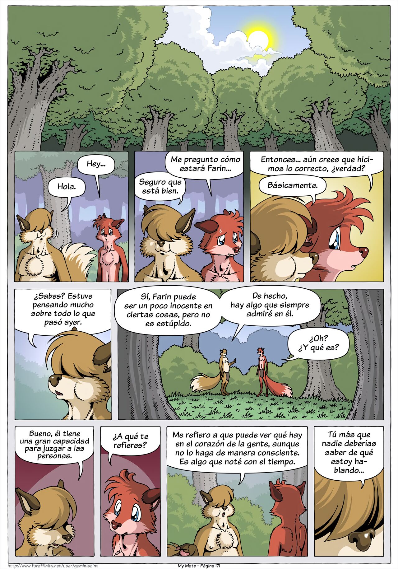 My Mate. Chapter 2 Re-scaled  Espanol image number 61