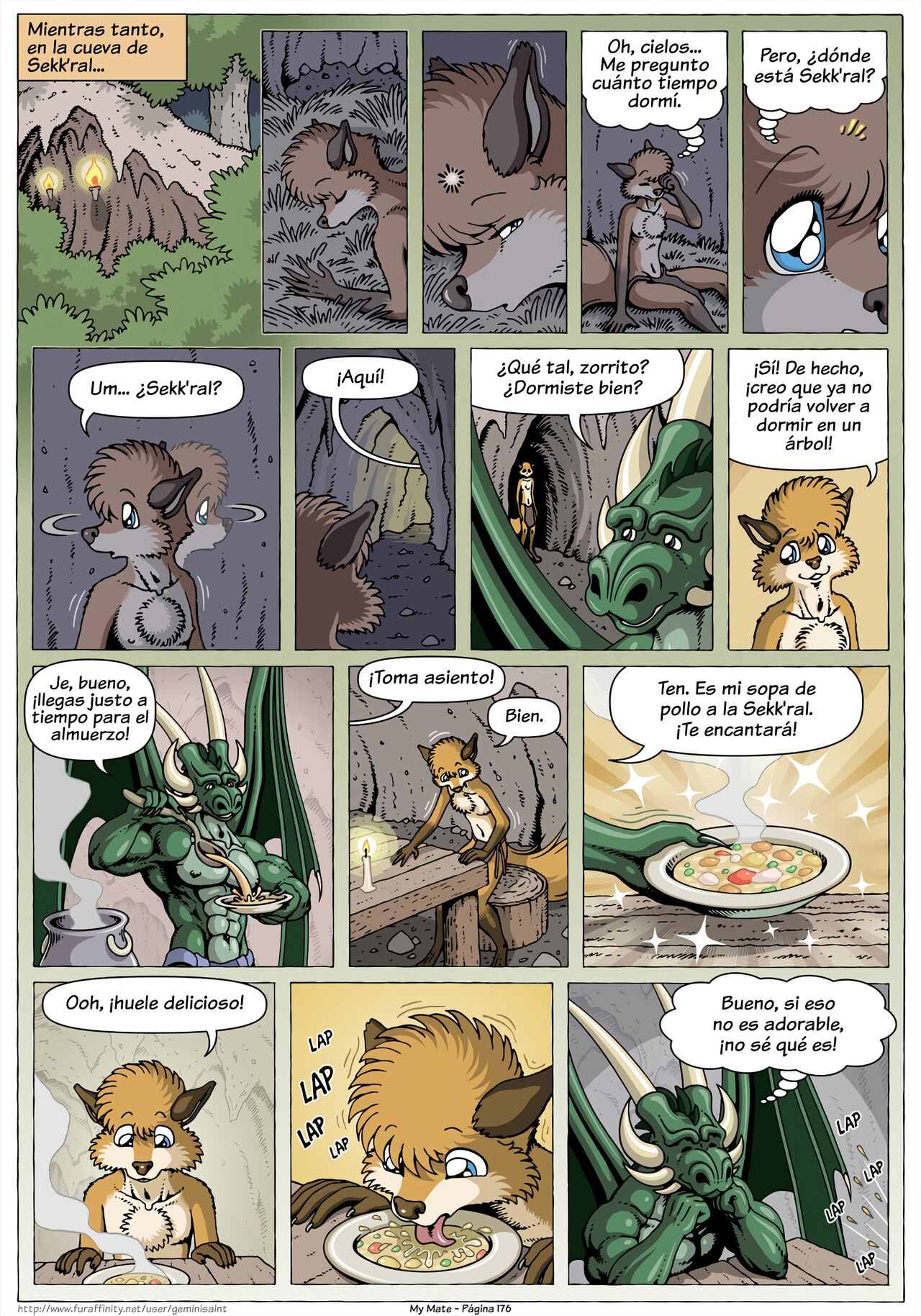 My Mate. Chapter 2 Re-scaled  Espanol image number 66