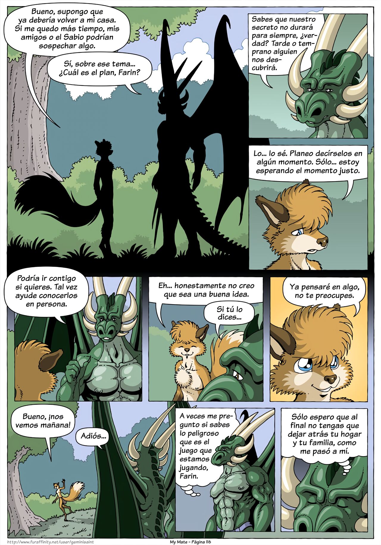 My Mate. Chapter 2 Re-scaled  Espanol image number 6