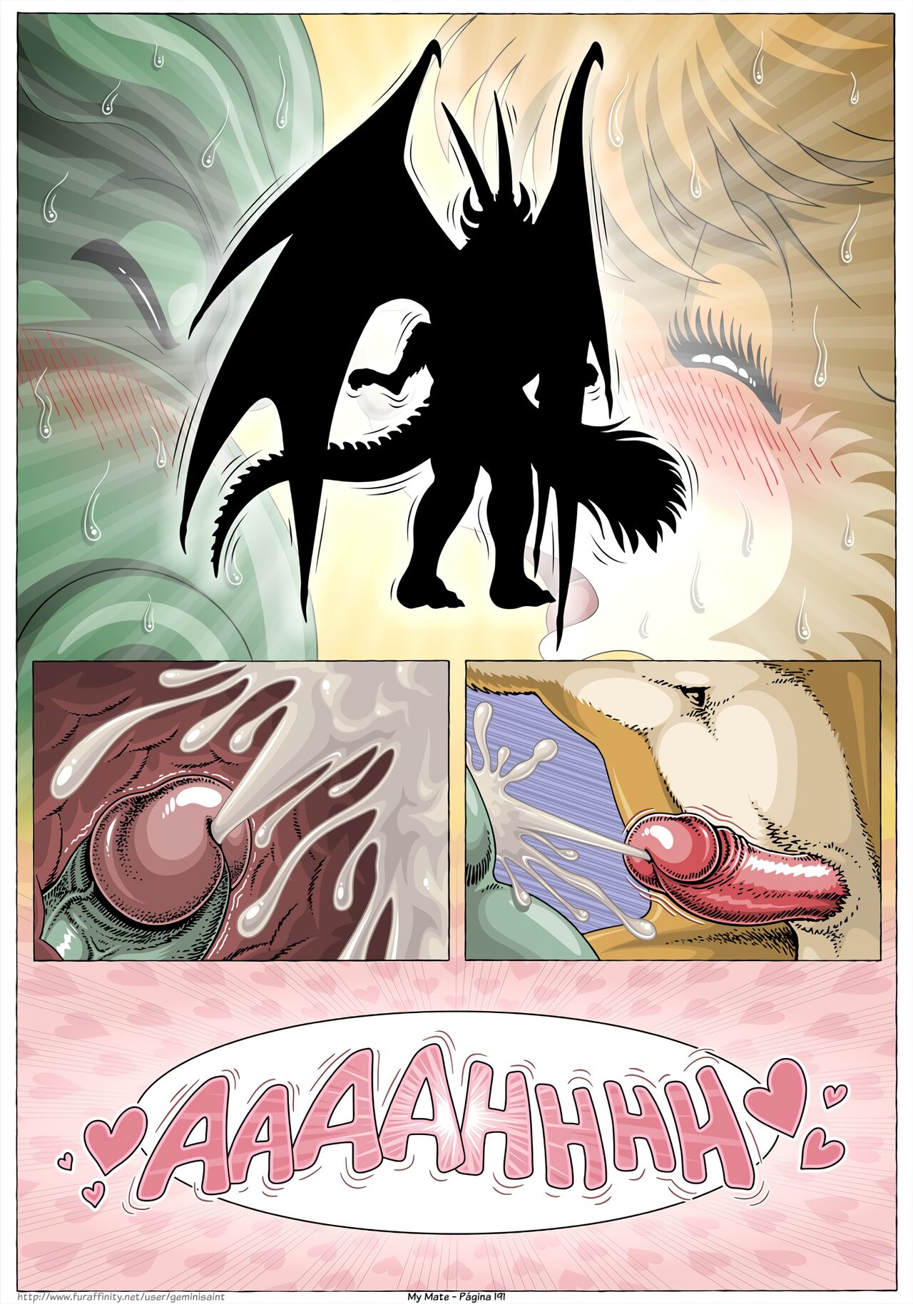 My Mate. Chapter 2 Re-scaled  Espanol image number 81