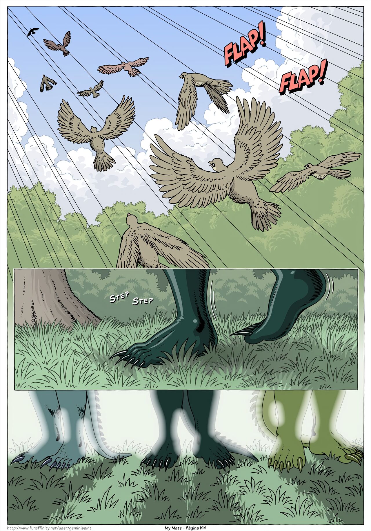 My Mate. Chapter 2 Re-scaled  Espanol image number 84
