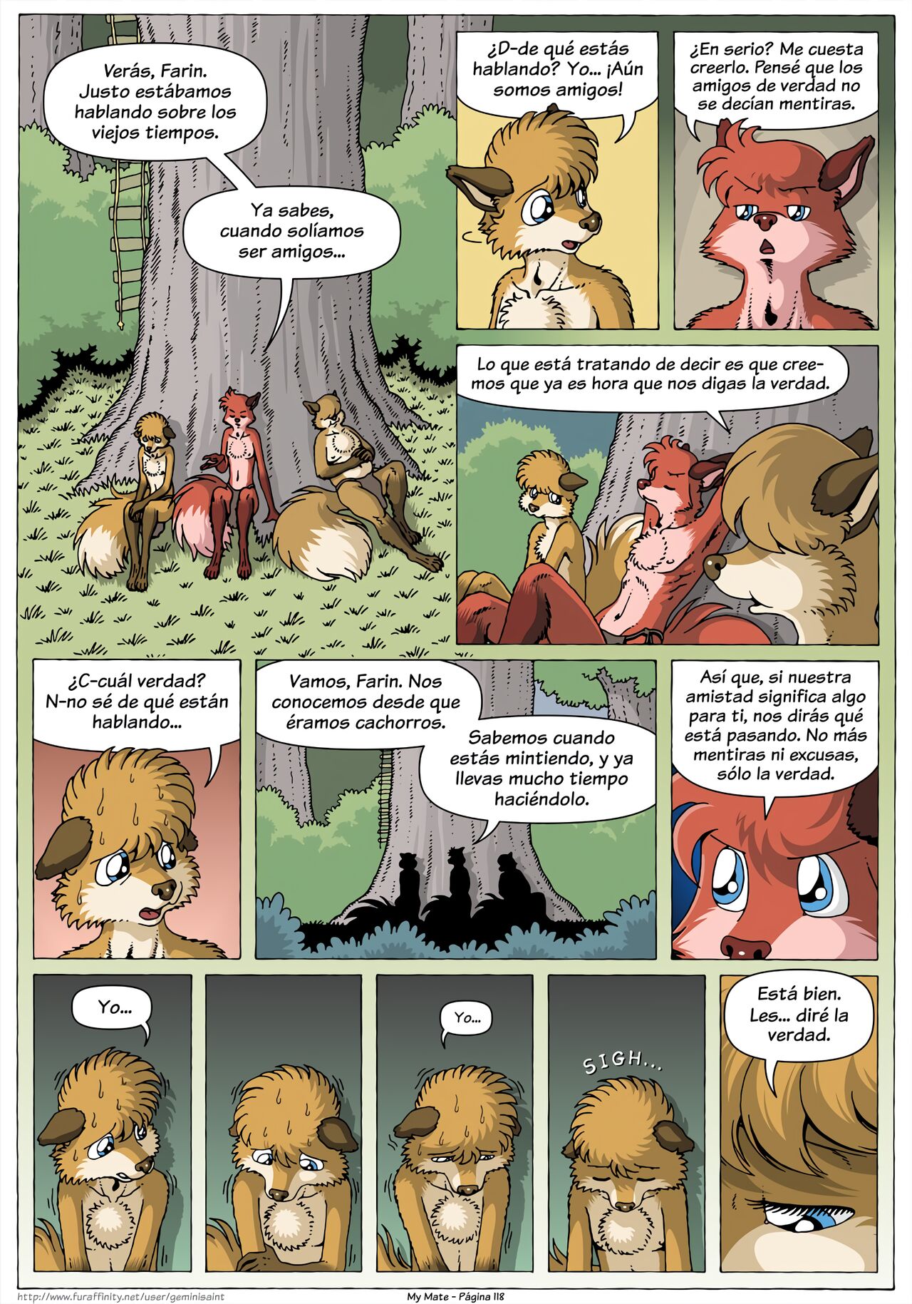 My Mate. Chapter 2 Re-scaled  Espanol image number 8