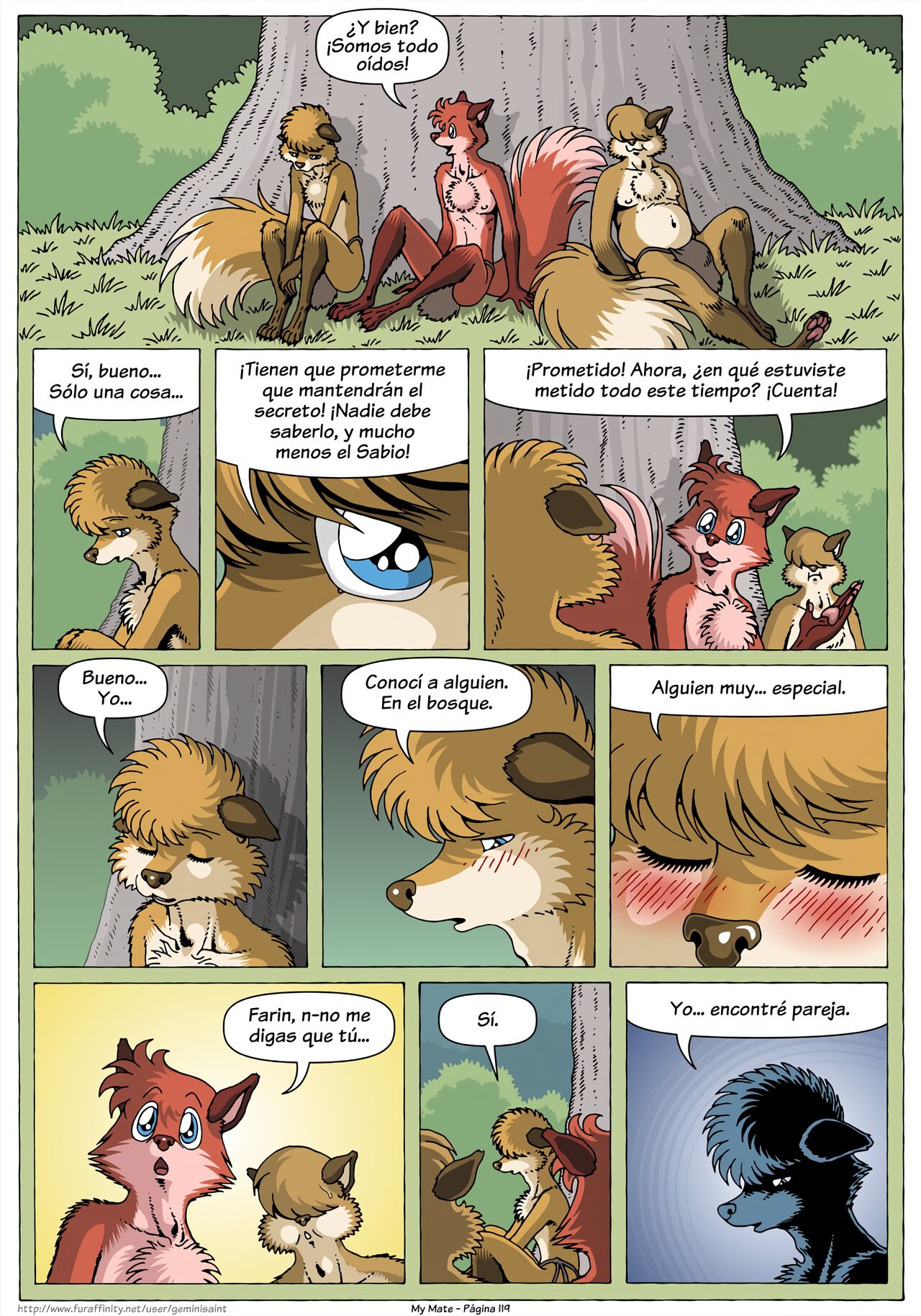 My Mate. Chapter 2 Re-scaled  Espanol image number 9