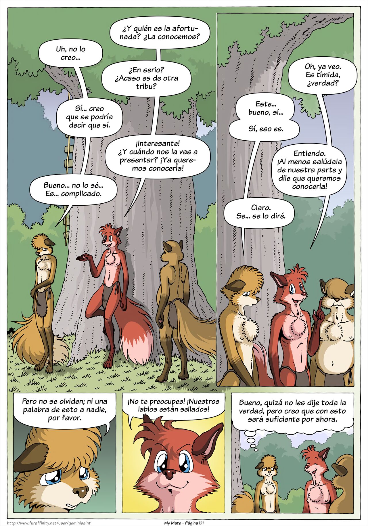 My Mate. Chapter 2 Re-scaled  Espanol image number 11