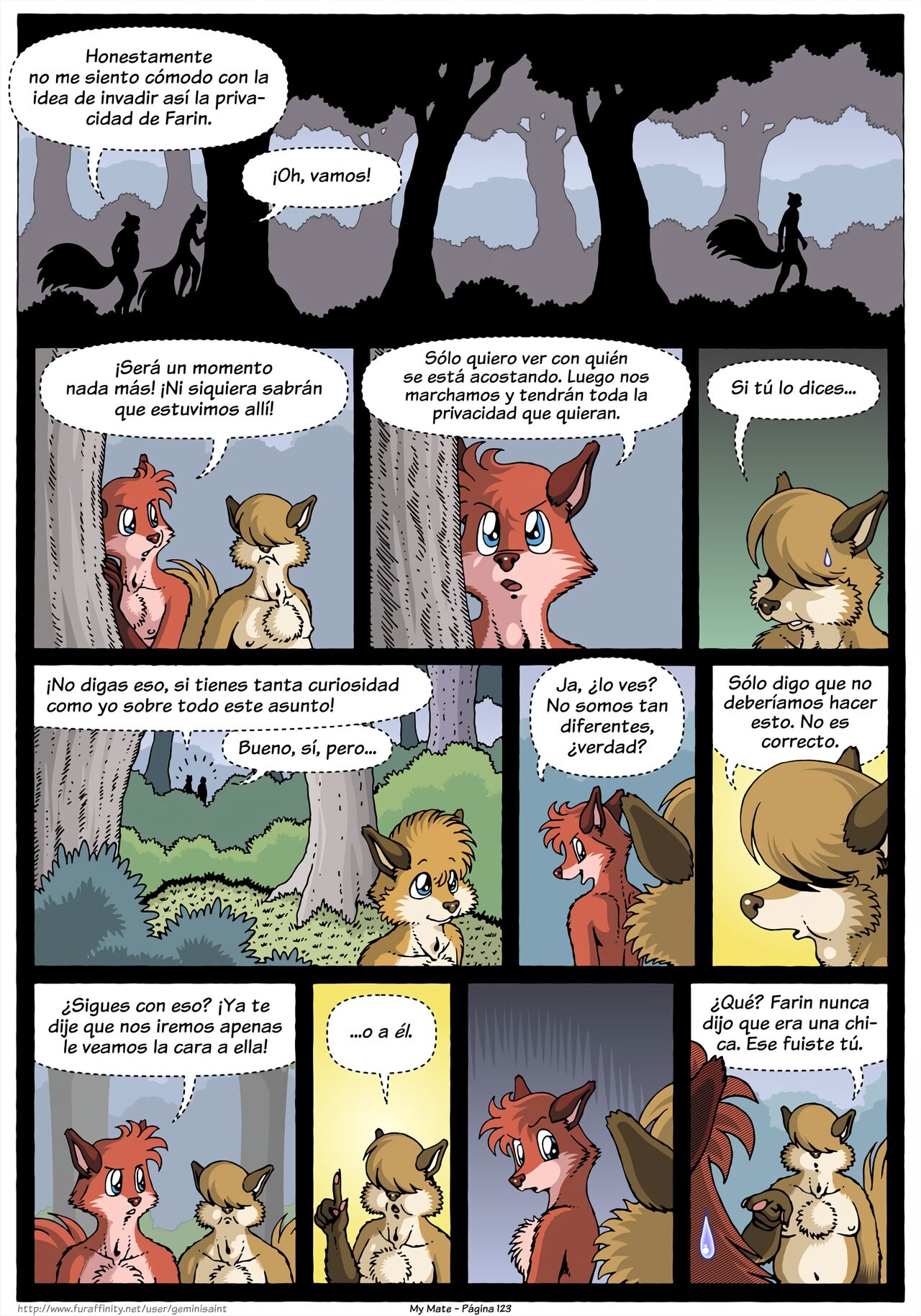 My Mate. Chapter 2 Re-scaled  Espanol image number 13