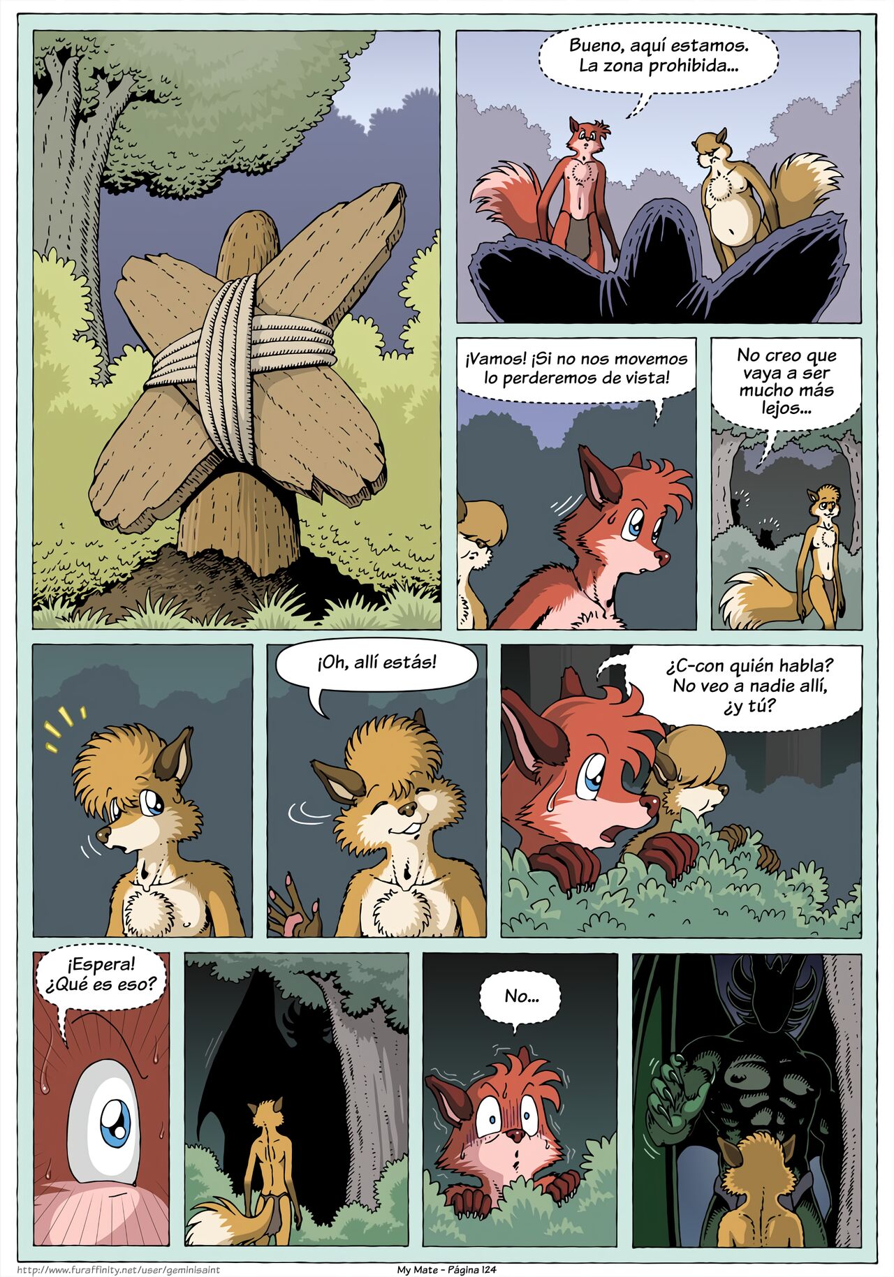 My Mate. Chapter 2 Re-scaled  Espanol image number 14