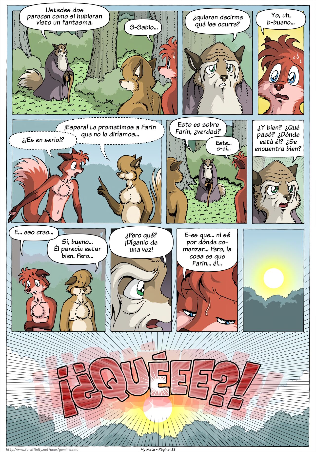 My Mate. Chapter 2 Re-scaled  Espanol image number 18