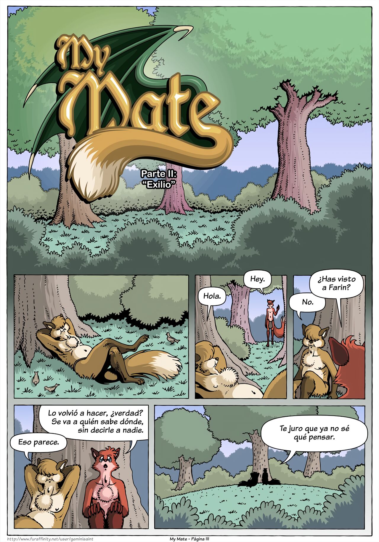 My Mate. Chapter 2 Re-scaled  Espanol image number 1