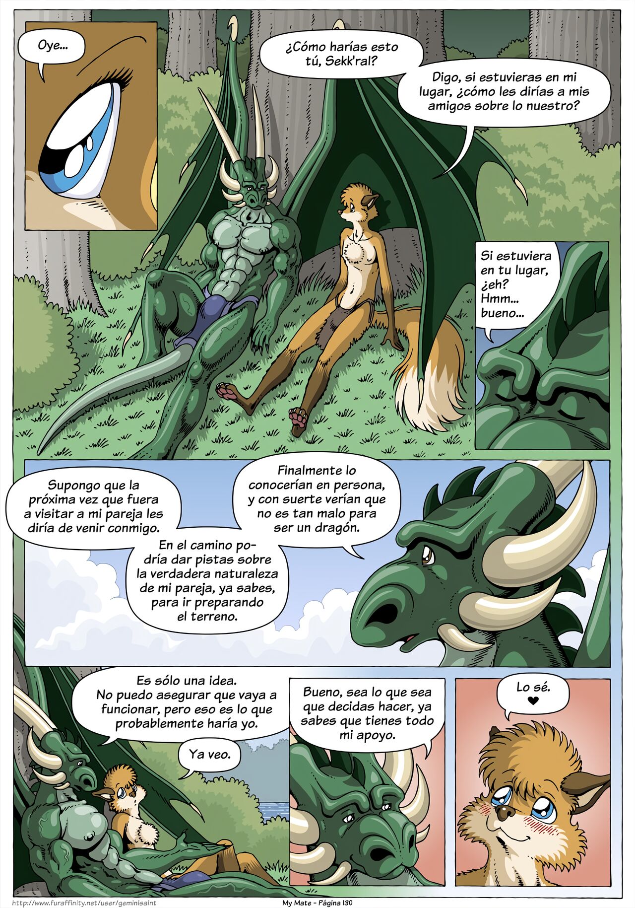 My Mate. Chapter 2 Re-scaled  Espanol image number 20