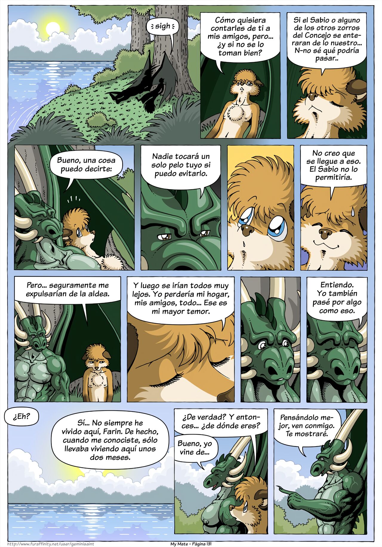 My Mate. Chapter 2 Re-scaled  Espanol image number 21