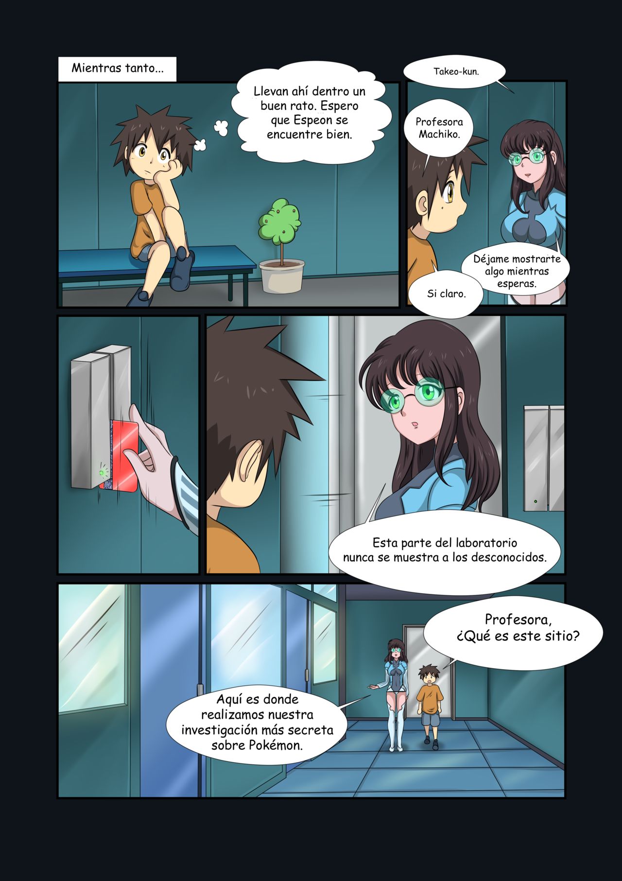 Unnamed pokemon comic  Comic pokemon sin nombre image number 24