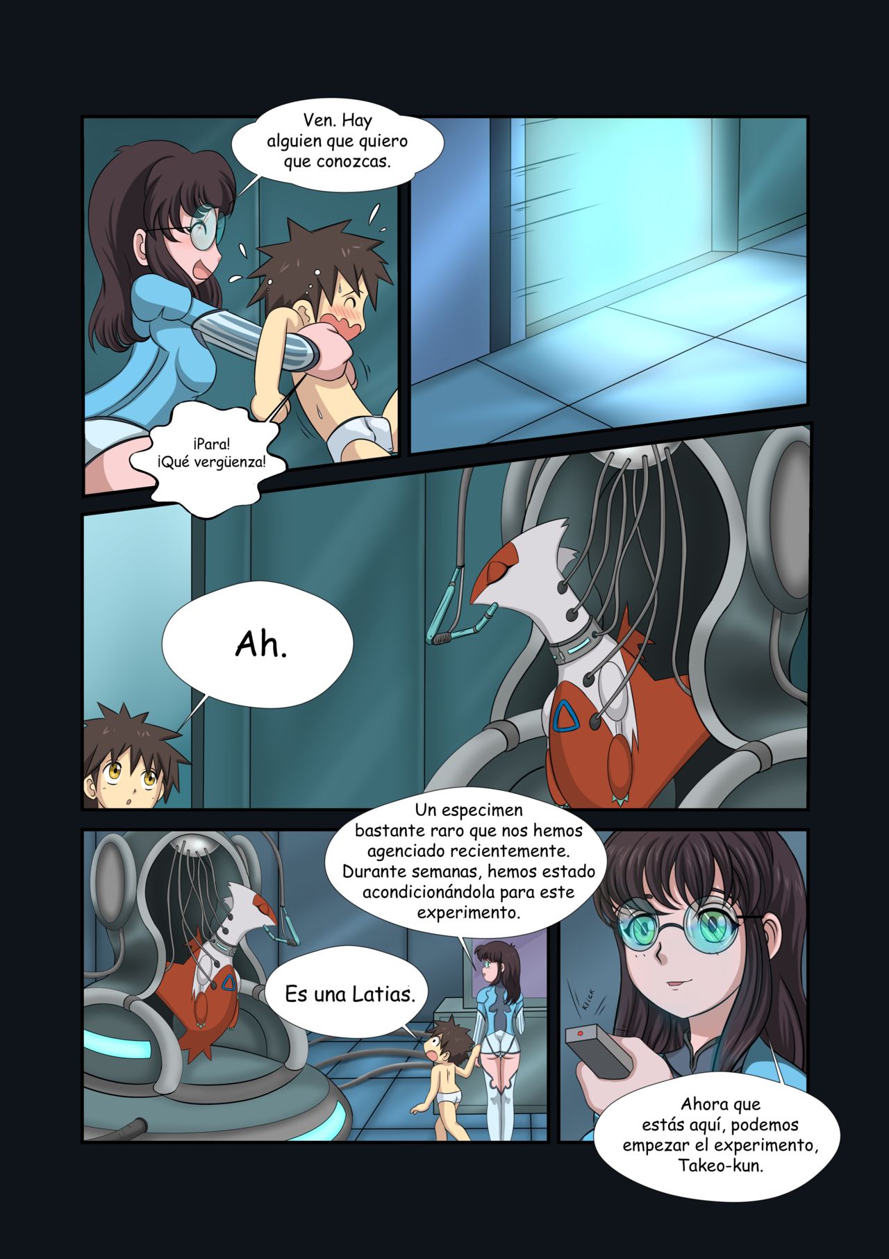 Unnamed pokemon comic  Comic pokemon sin nombre image number 28