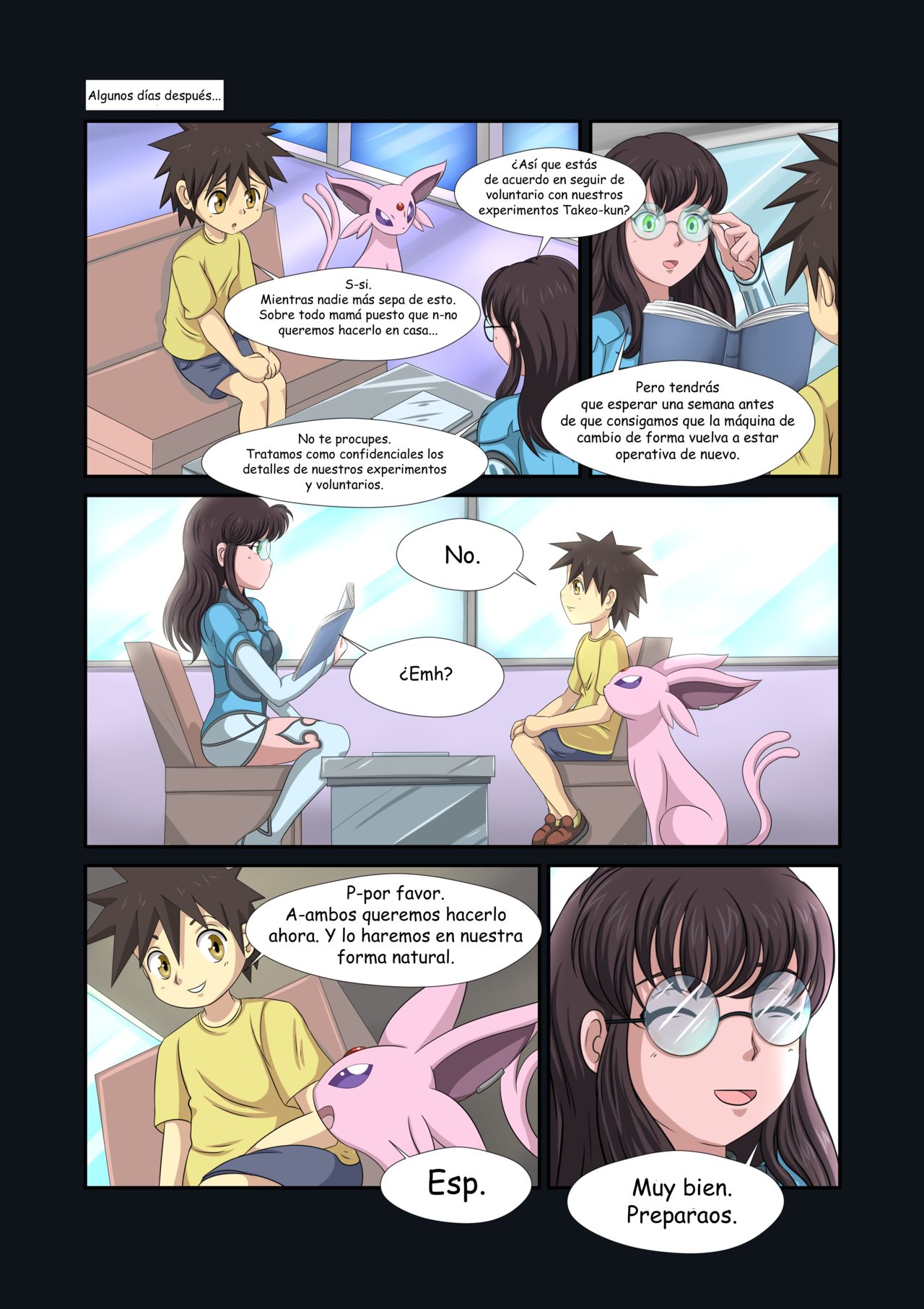Unnamed pokemon comic  Comic pokemon sin nombre image number 52