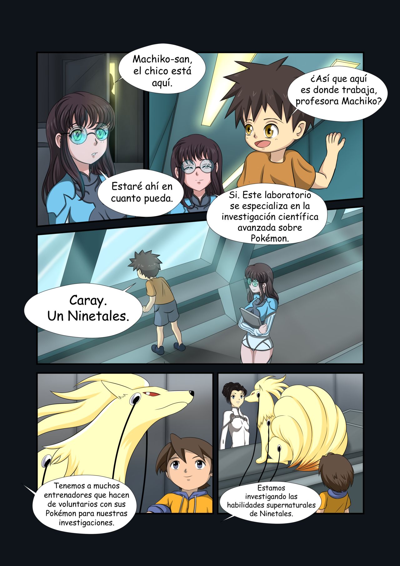 Unnamed pokemon comic  Comic pokemon sin nombre image number 5