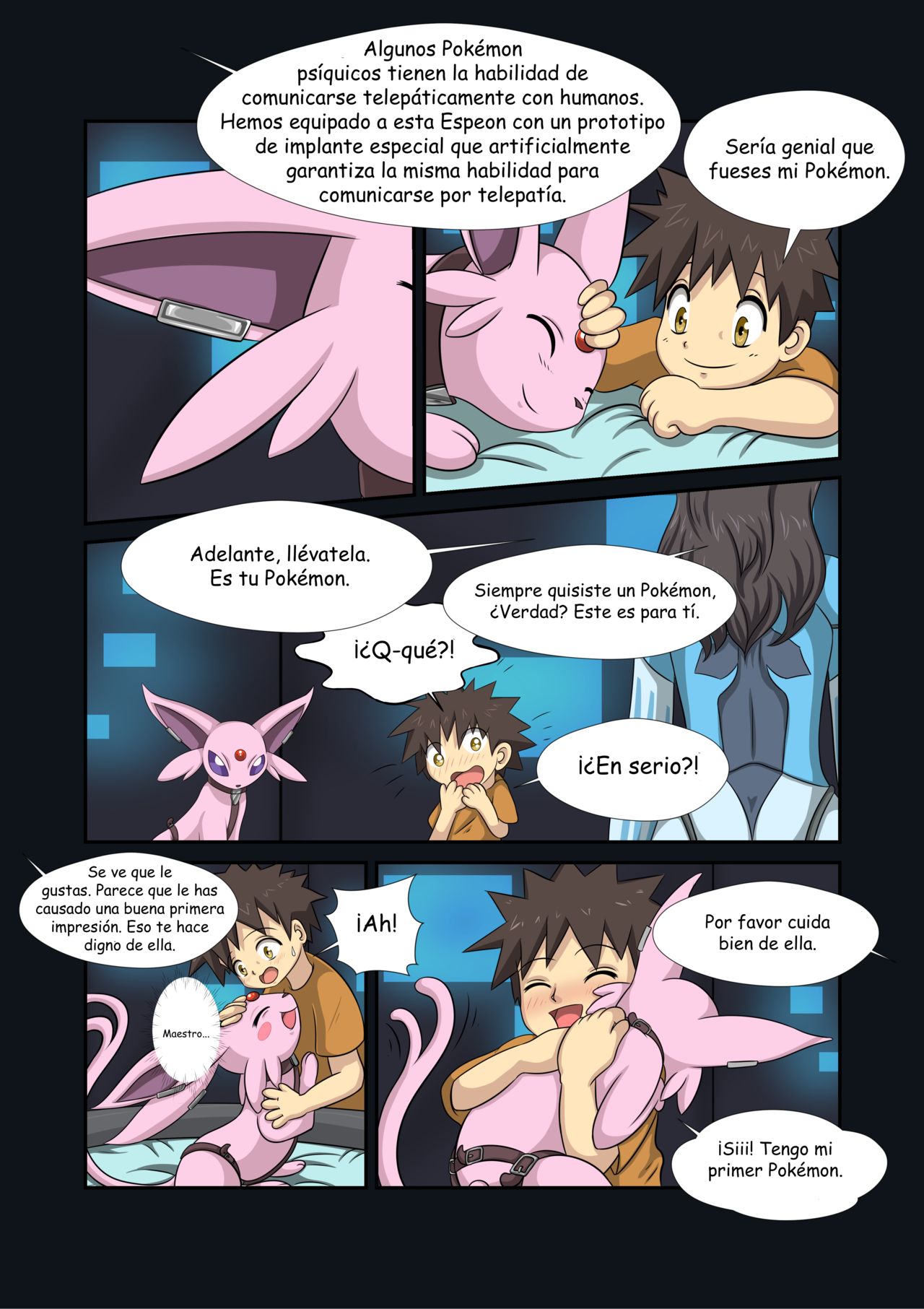 Unnamed pokemon comic  Comic pokemon sin nombre image number 9