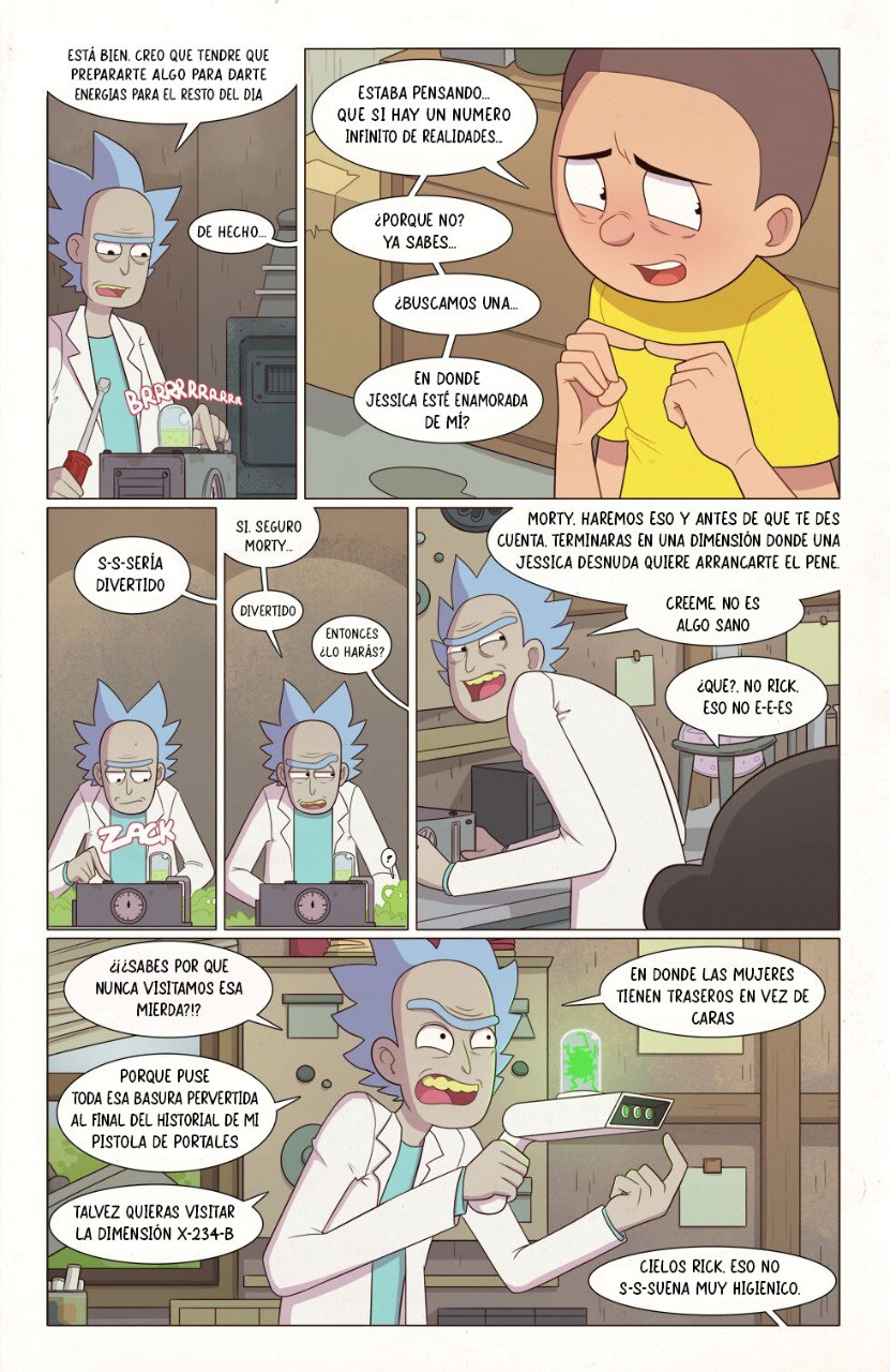 Artista - PieceofSoap / Aventuras de la dimension A24L - COMIC ESPANOL image number 2