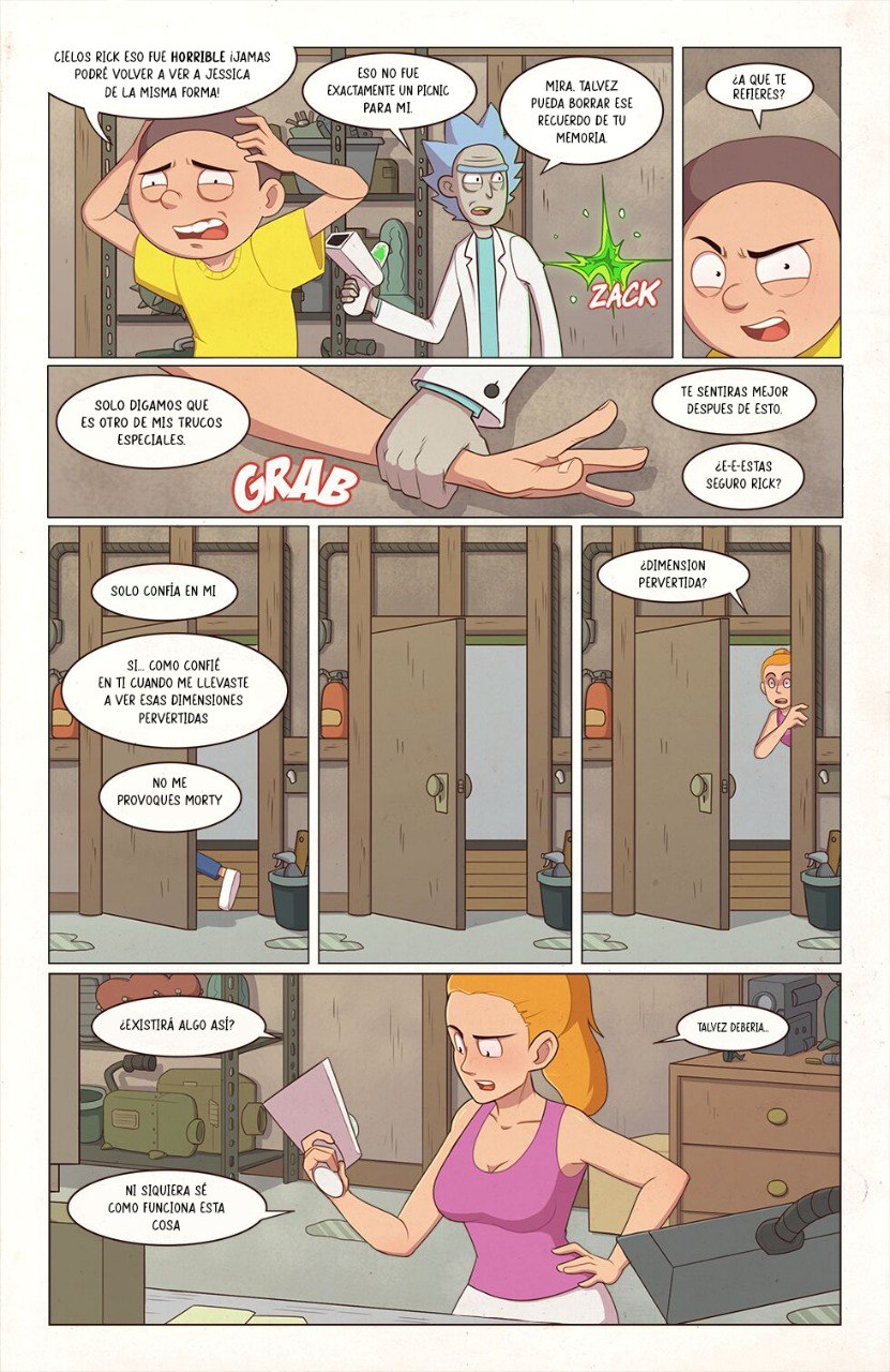 Artista - PieceofSoap / Aventuras de la dimension A24L - COMIC ESPANOL image number 7