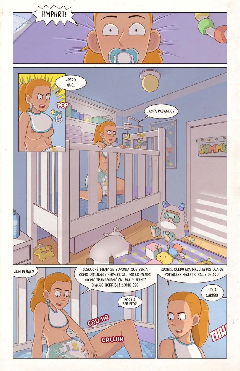 Artista - PieceofSoap / Aventuras de la dimension A24L - COMIC ESPANOL image number 9