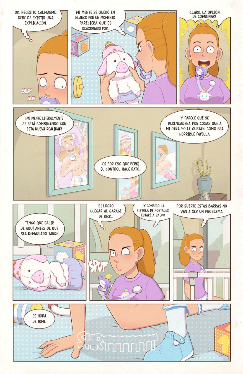 Artista - PieceofSoap / Aventuras de la dimension A24L - COMIC ESPANOL image number 17
