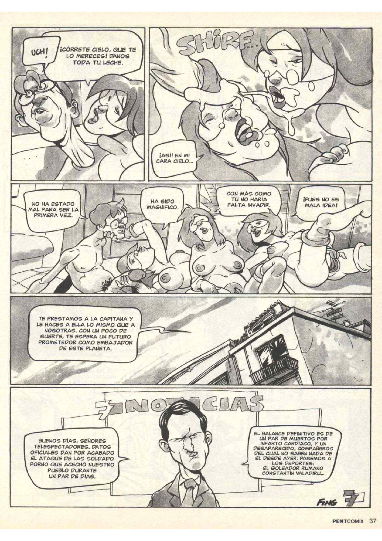Penthouse Comix 55 image number 35