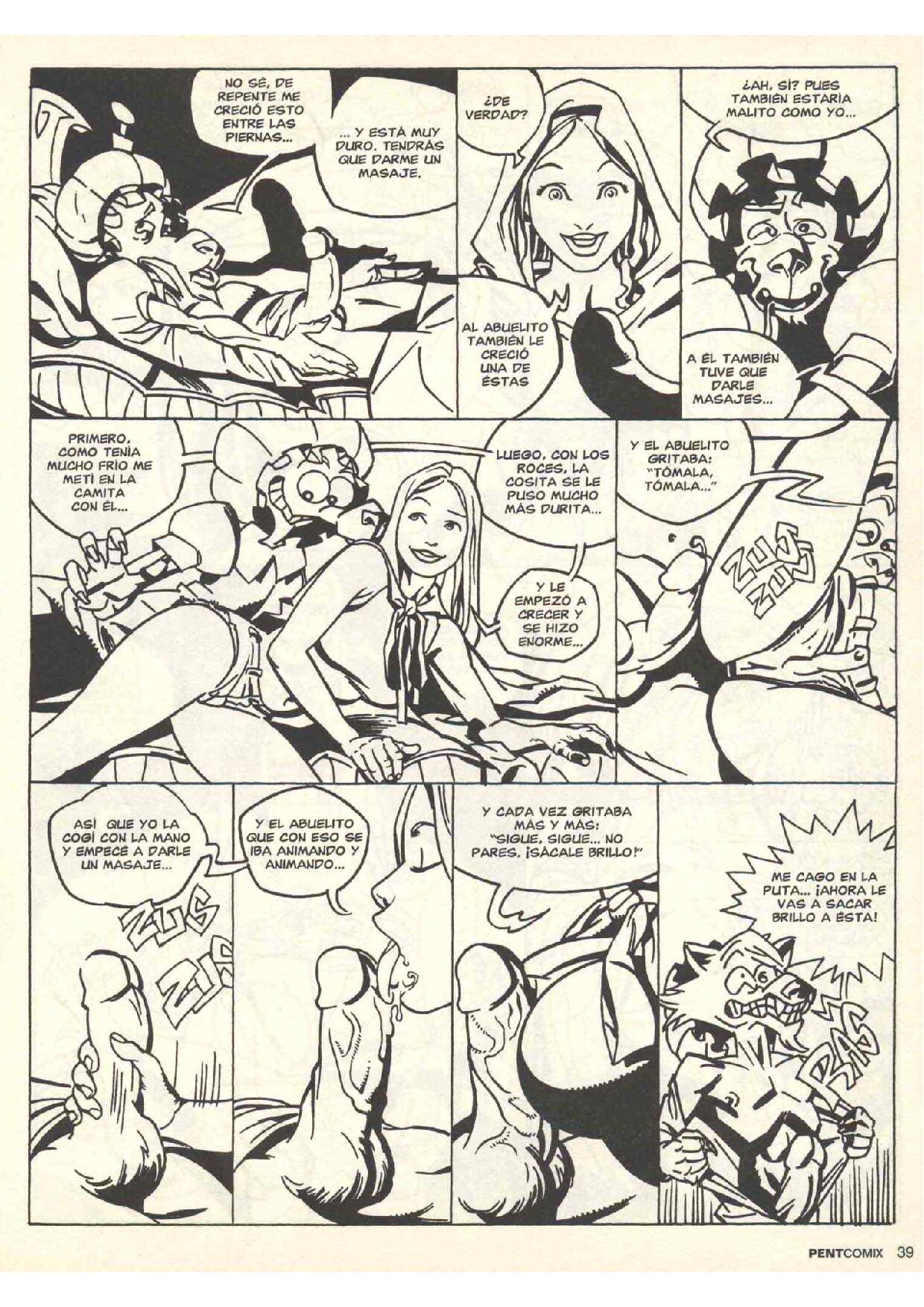 Penthouse Comix 55 image number 37