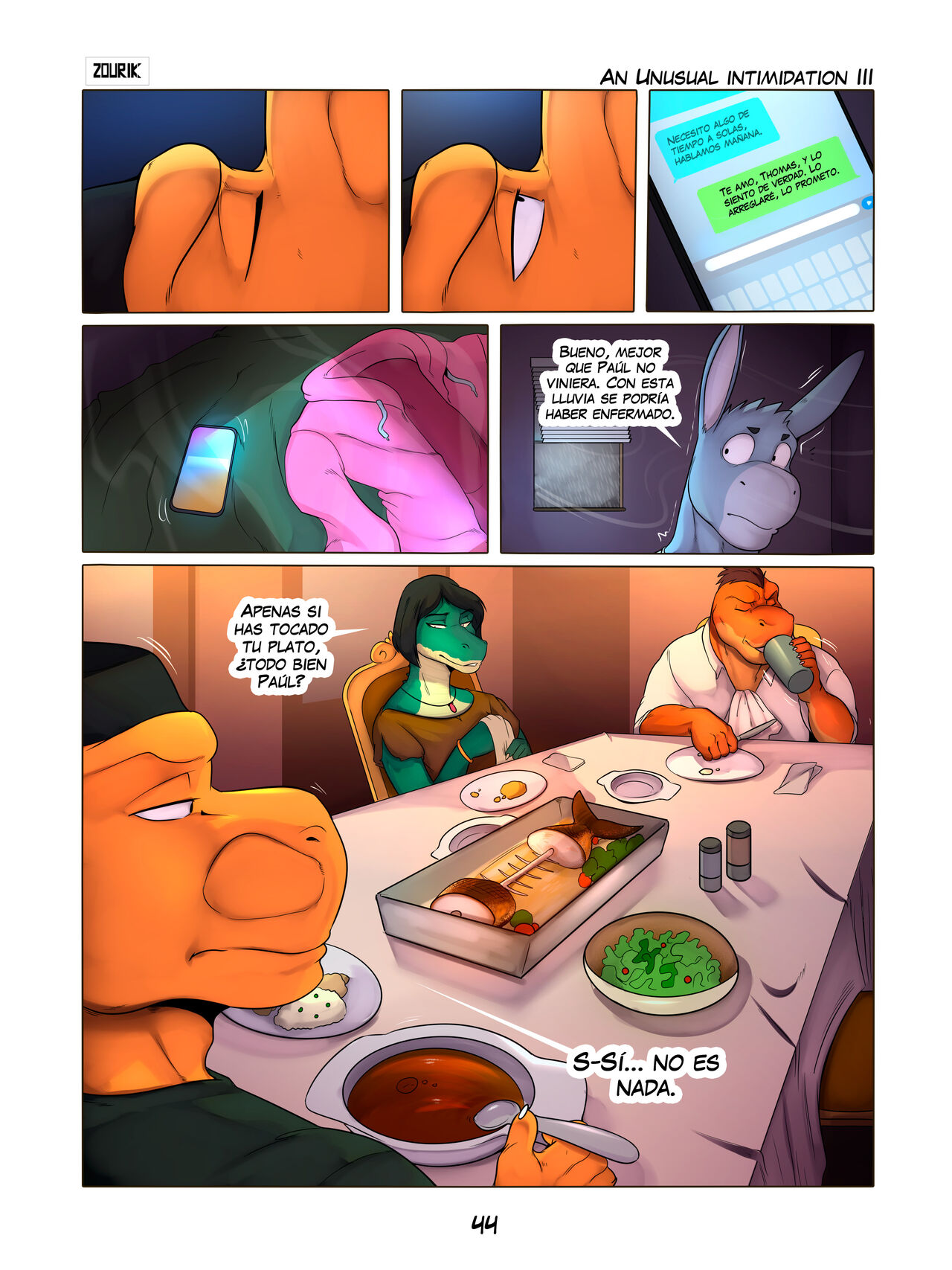 Una Inusual Intimidacion: Capitulo 3 image number 44