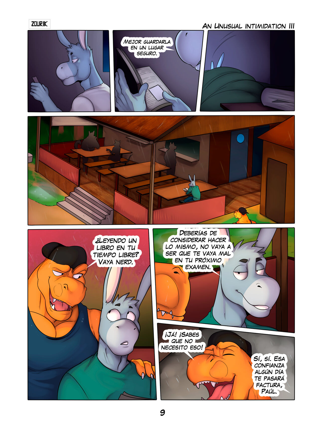 Una Inusual Intimidacion: Capitulo 3 image number 10