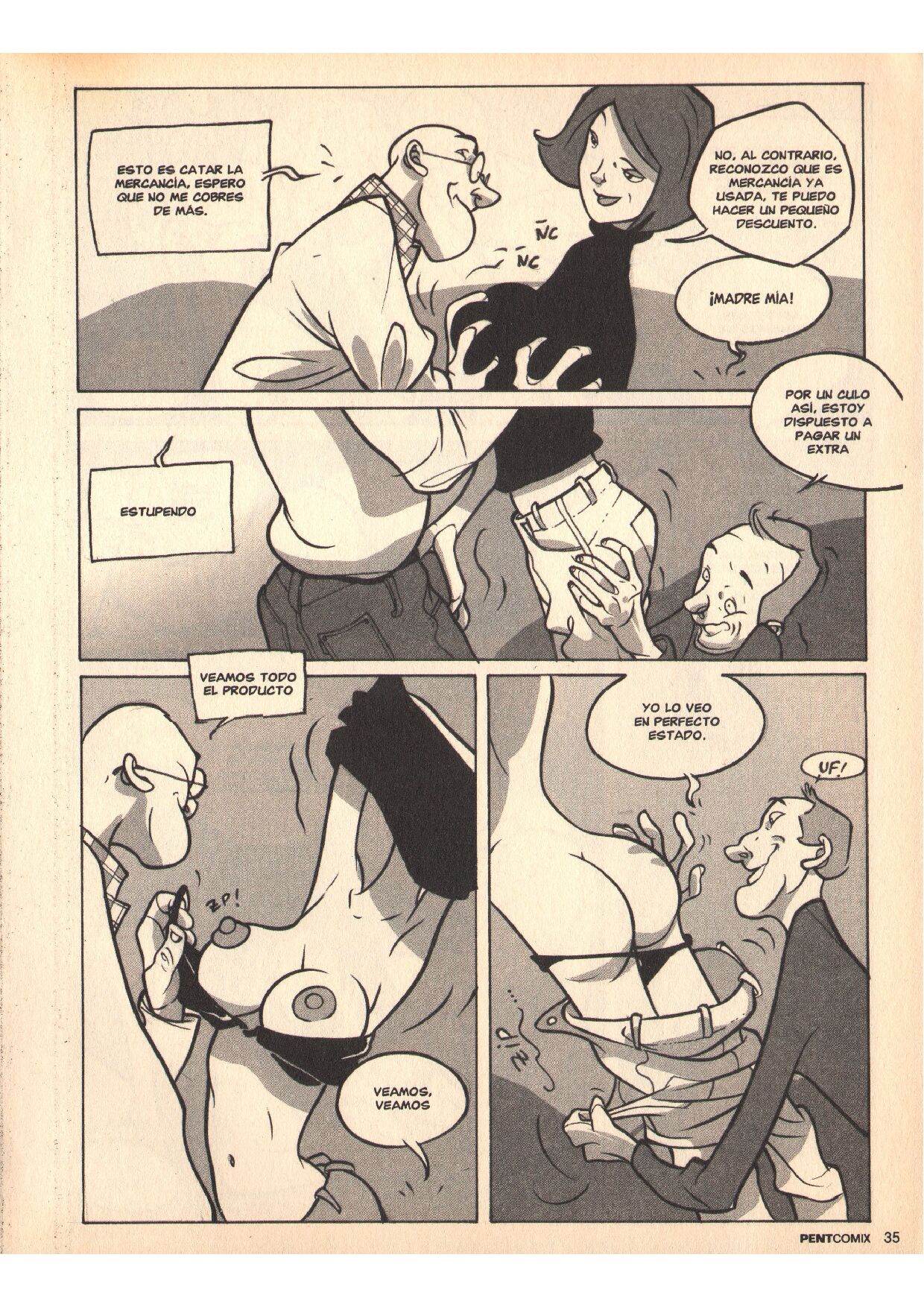 Penthouse Comix 63 image number 34
