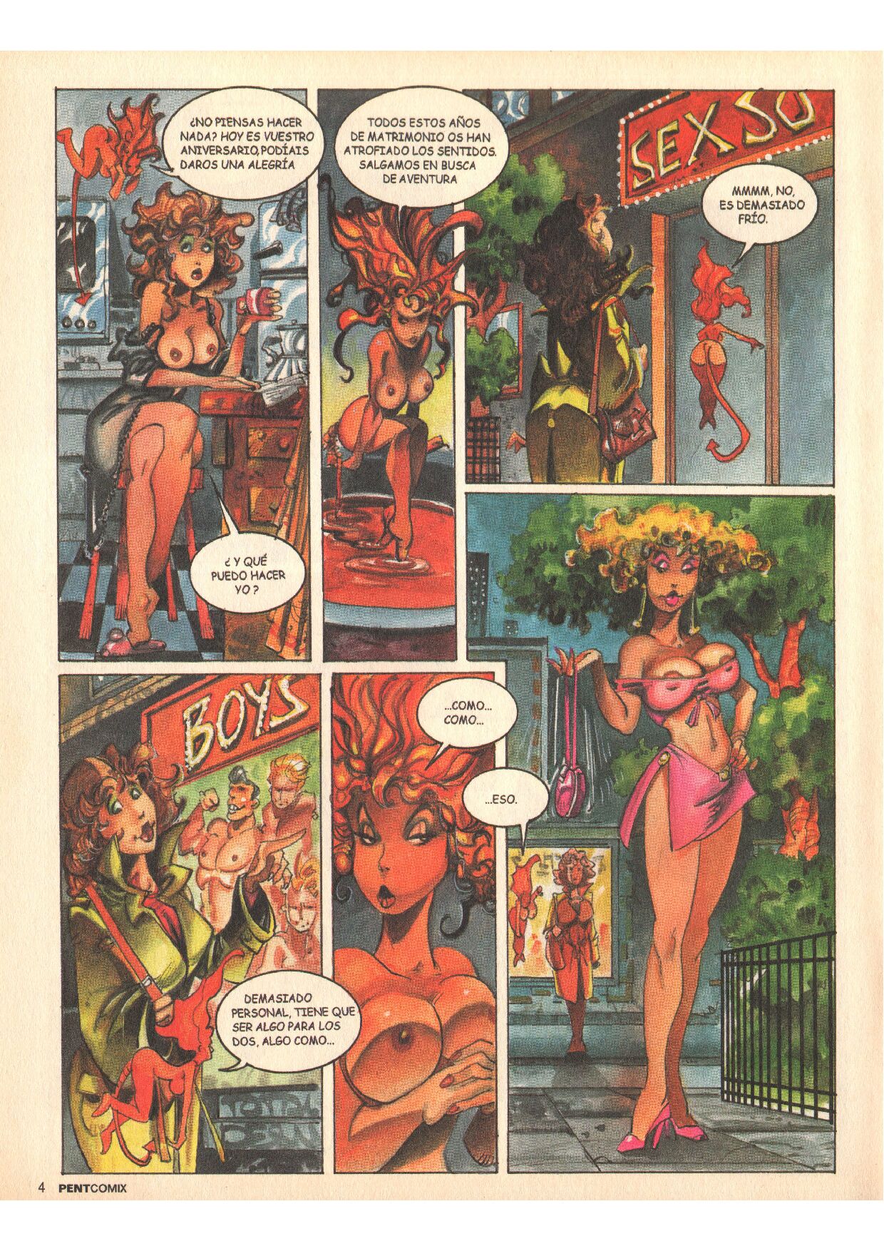 Penthouse Comix 63 image number 3