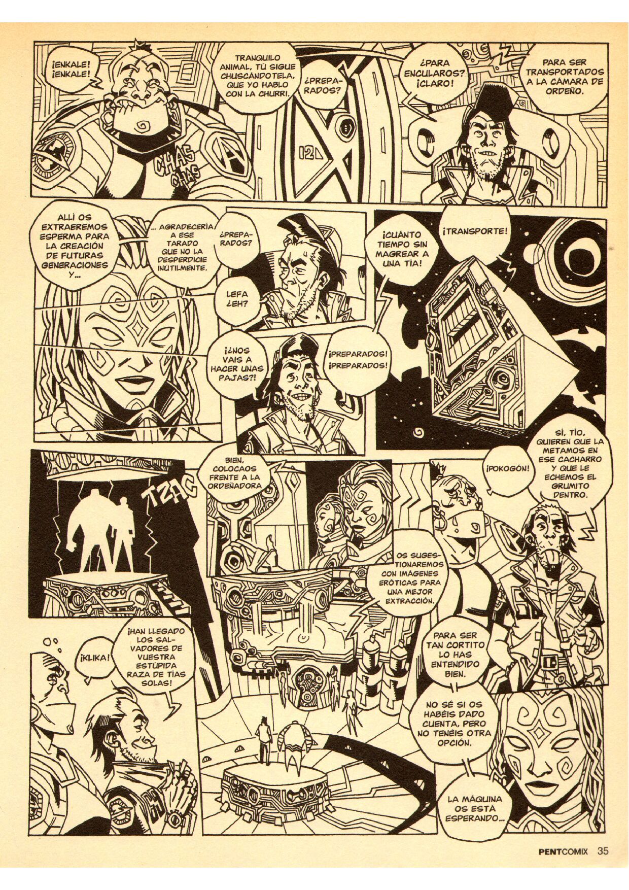 Penthouse Comix 61 image number 34