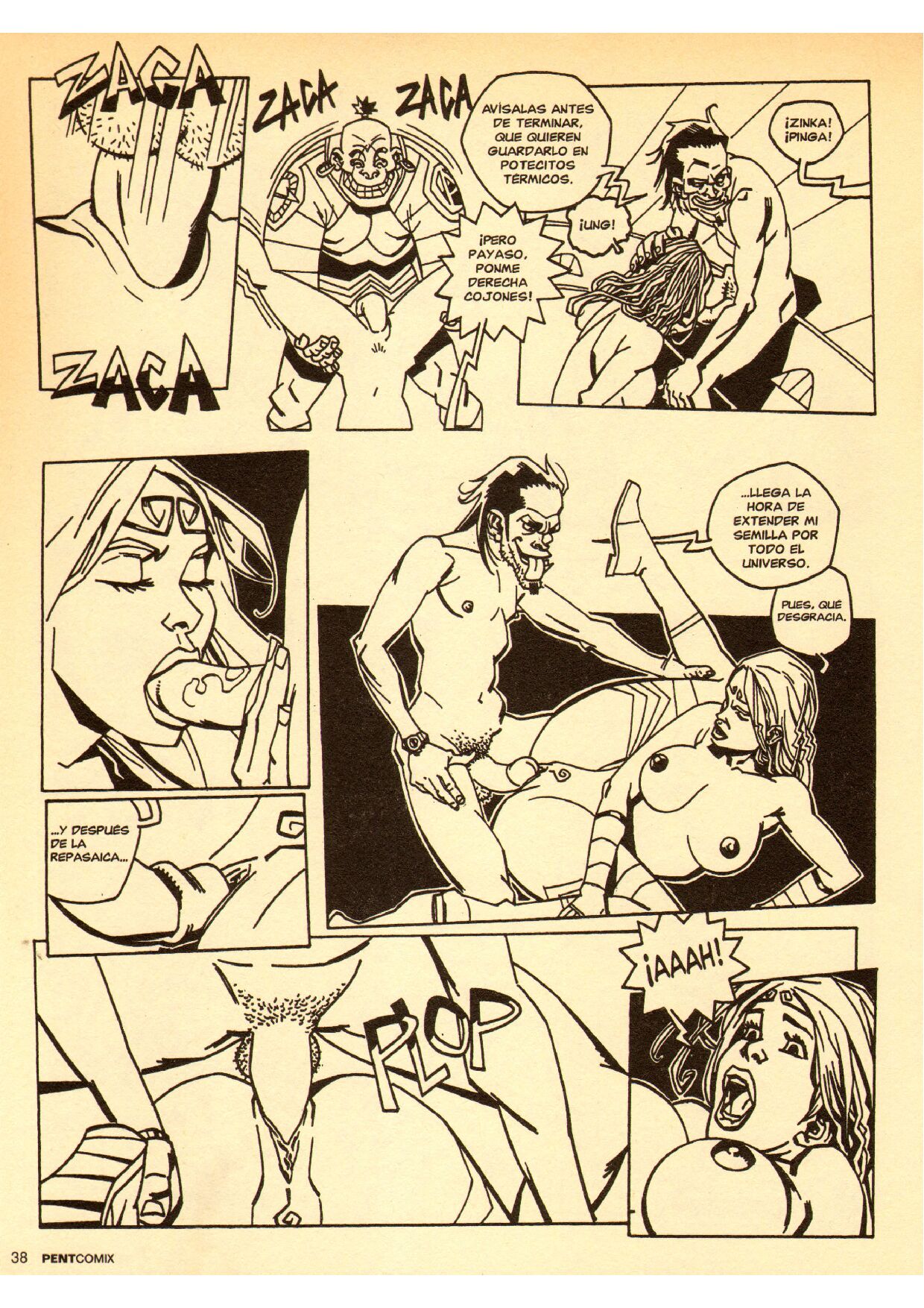 Penthouse Comix 61 image number 37