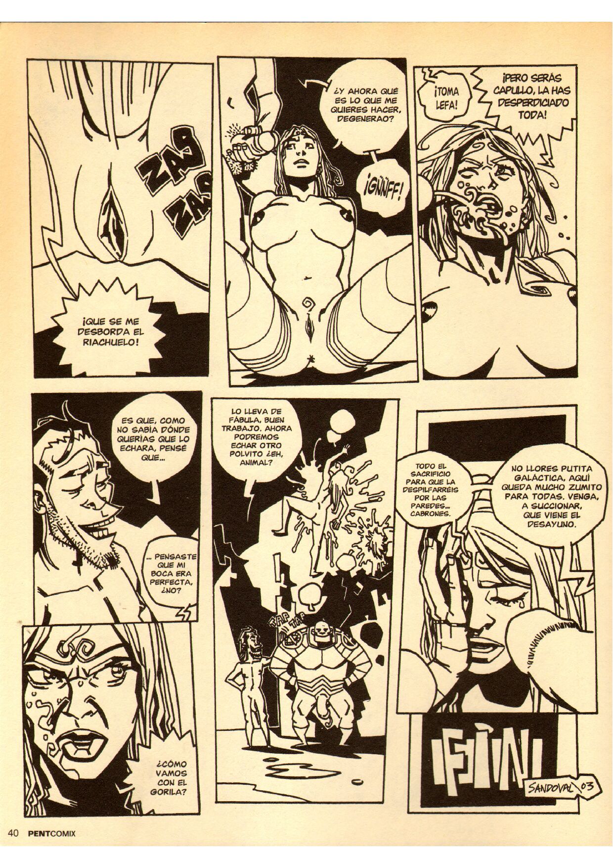 Penthouse Comix 61 image number 39