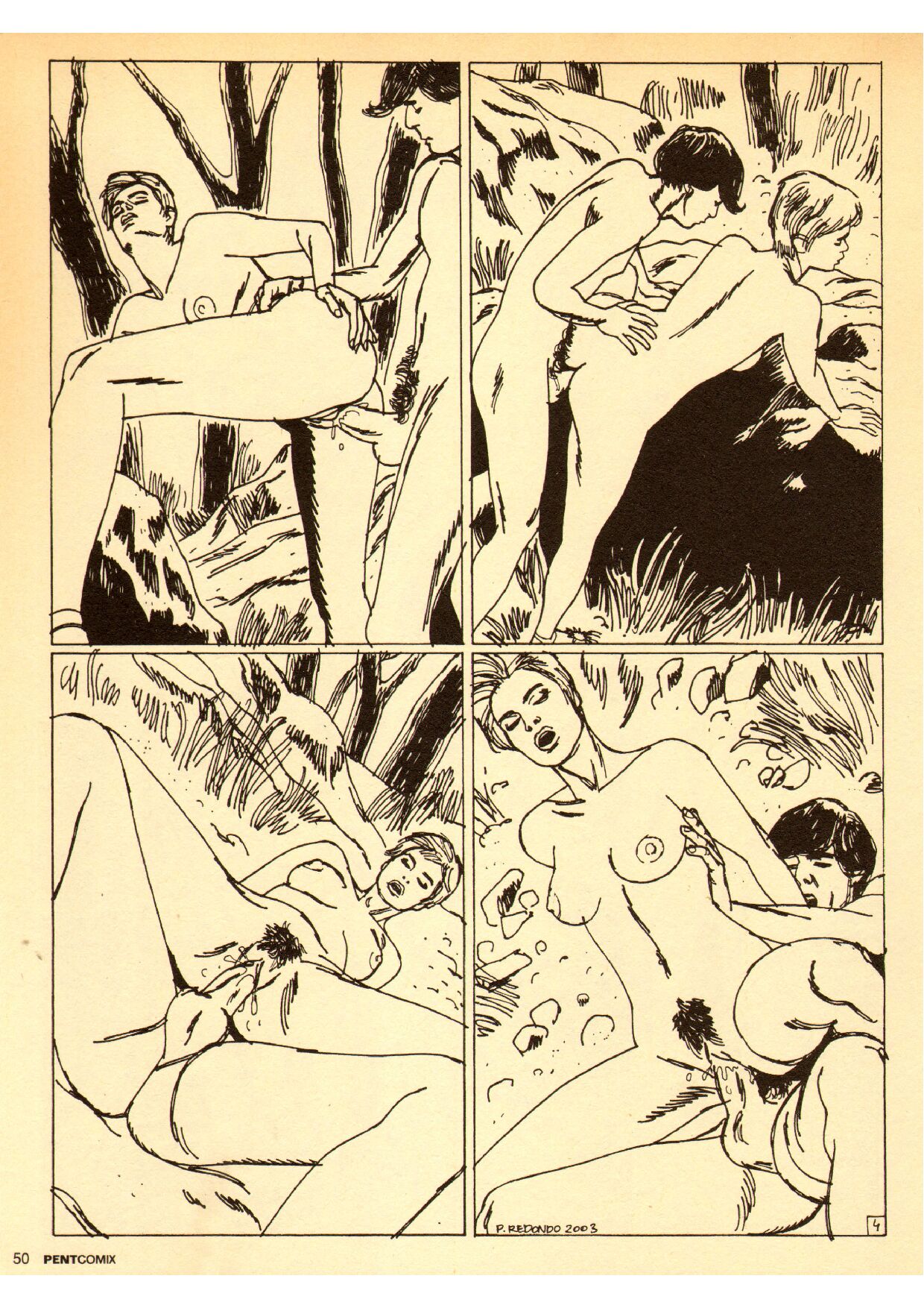 Penthouse Comix 61 image number 49