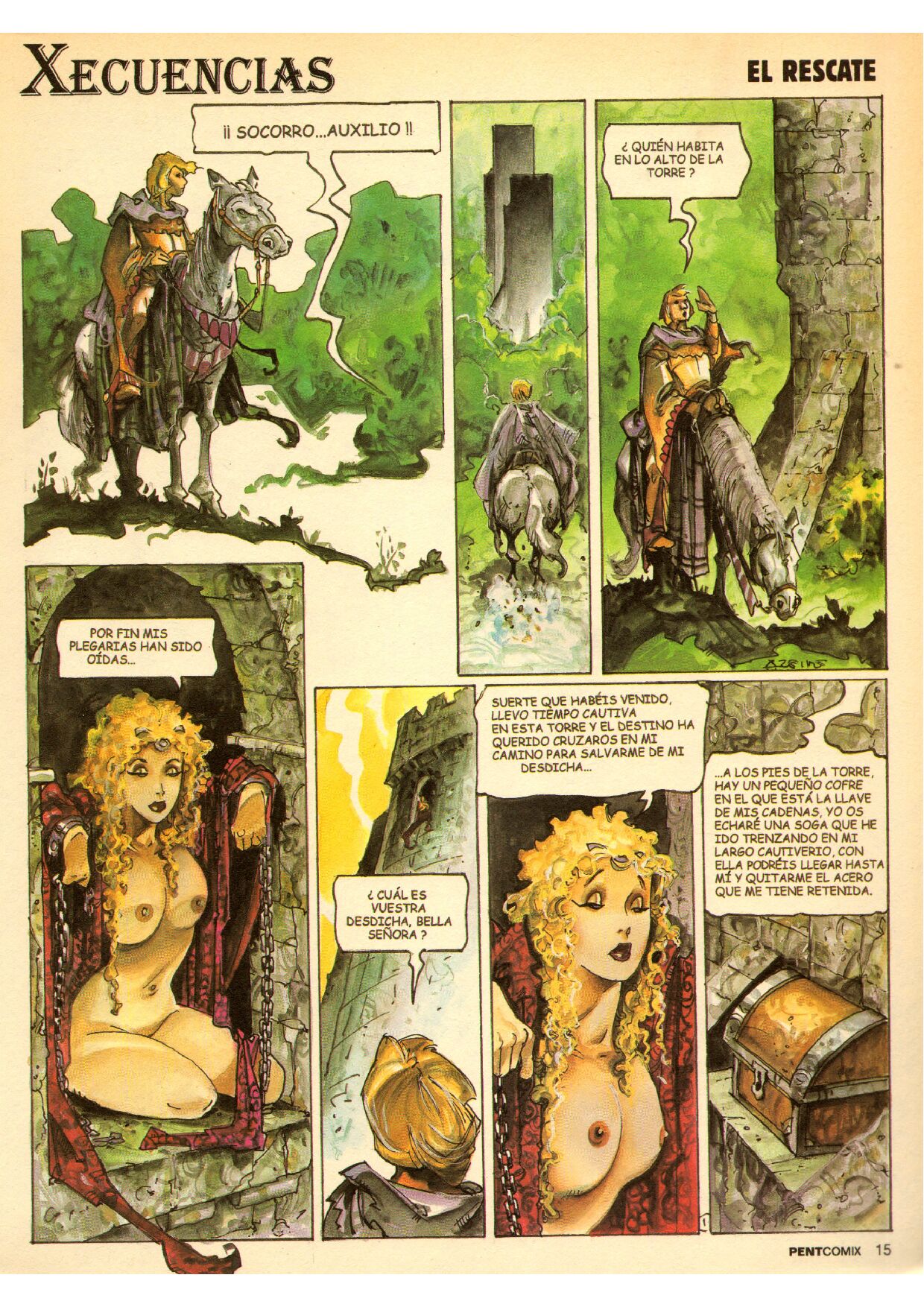 Penthouse Comix 61 image number 14