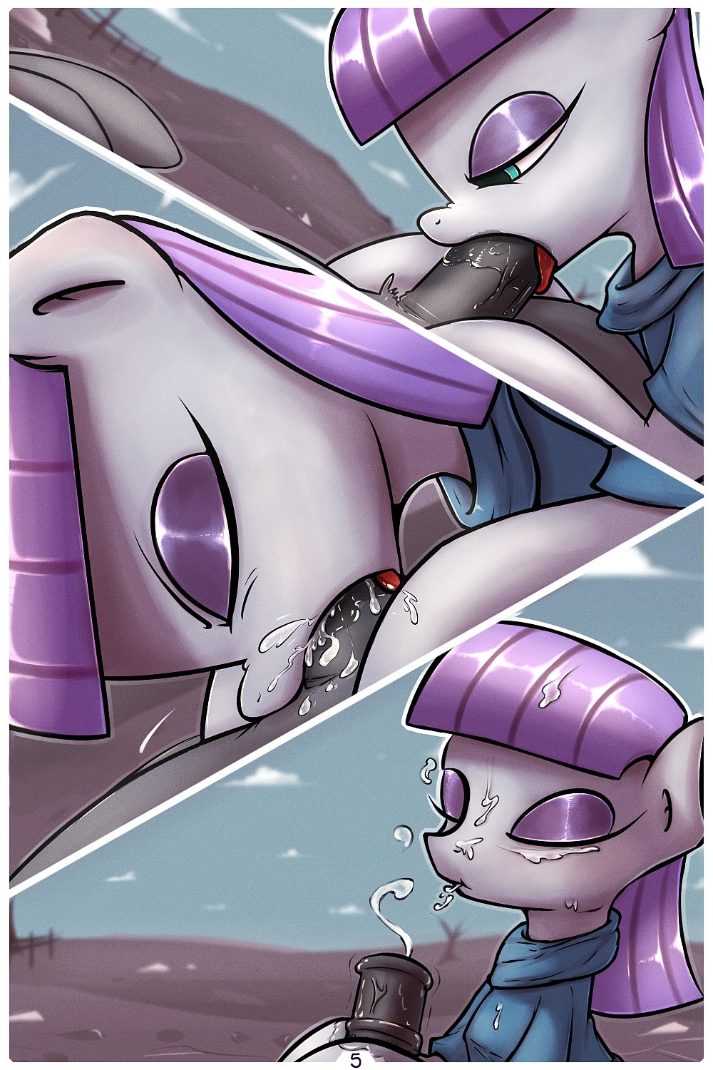 Maud Has Sex With a Rock Maud Tiene Sexo Con Una Roca image number 4