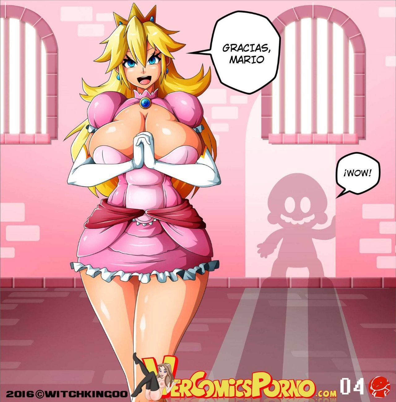 Princess Peach in: Thanks Mario! image number 4