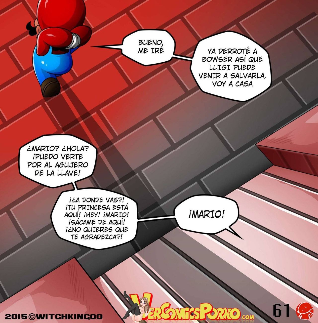 Princess Peach in: Thanks Mario! image number 61