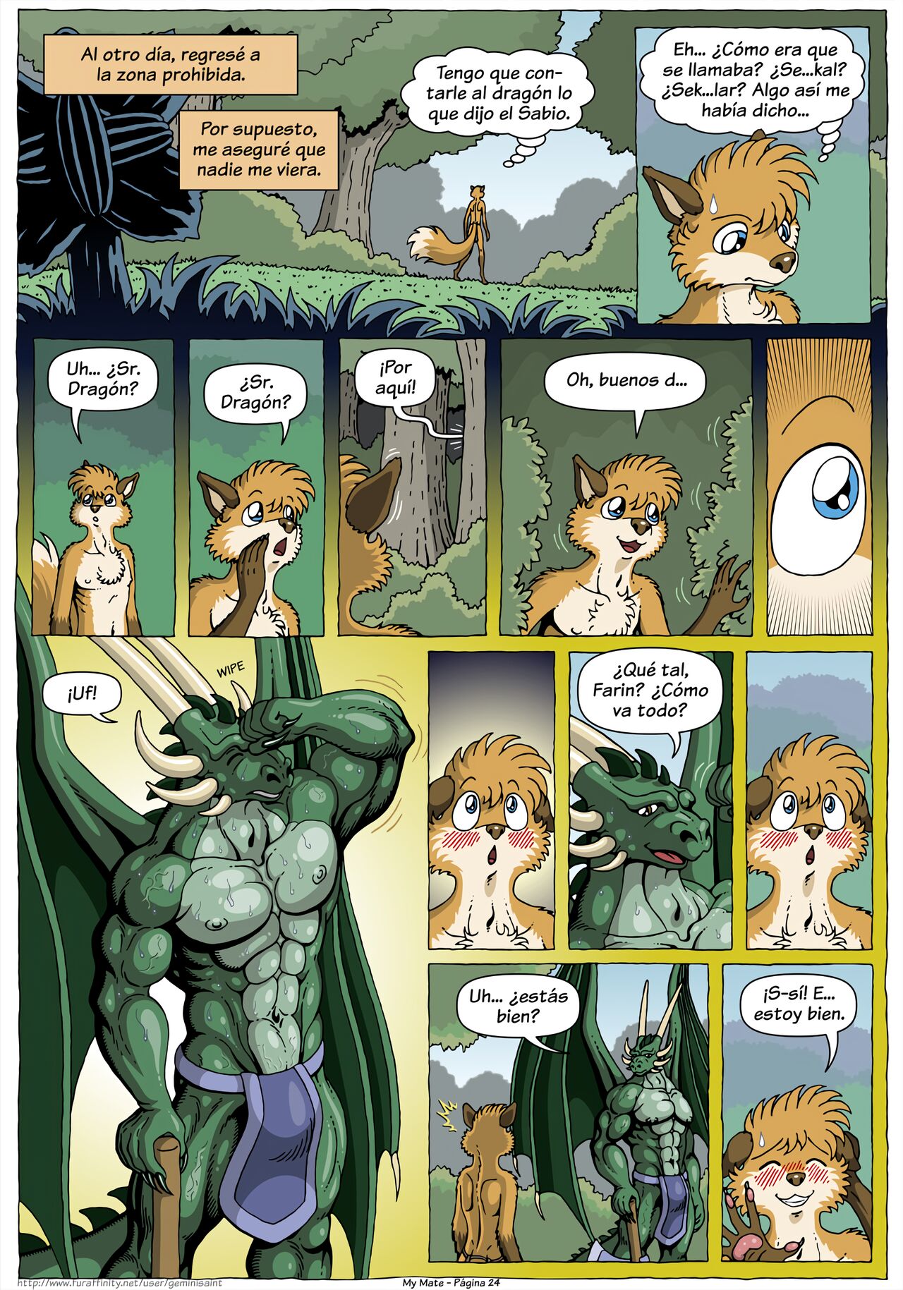 My Mate. Chapter 1 Re-scaled  Espanol image number 24