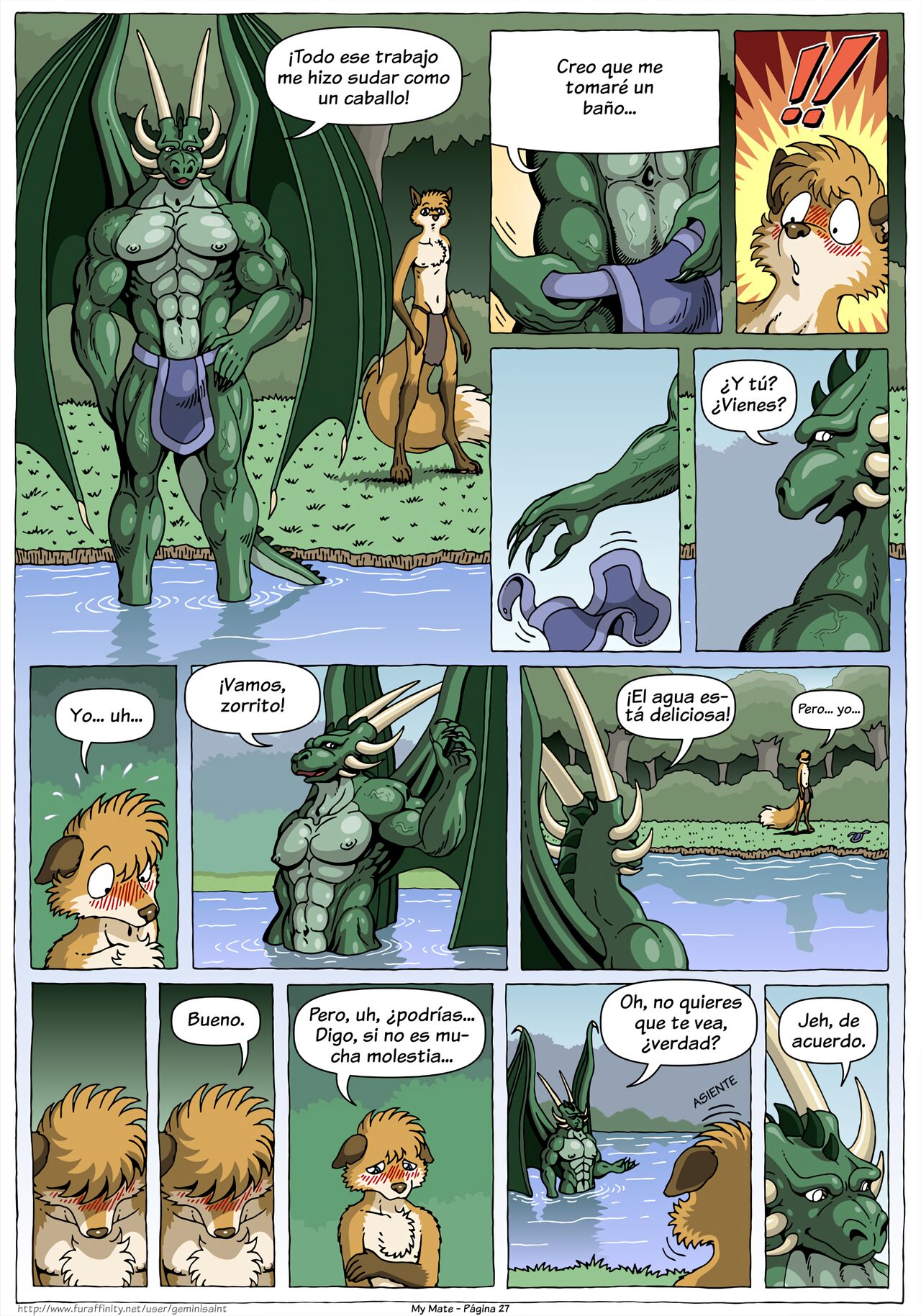 My Mate. Chapter 1 Re-scaled  Espanol image number 27