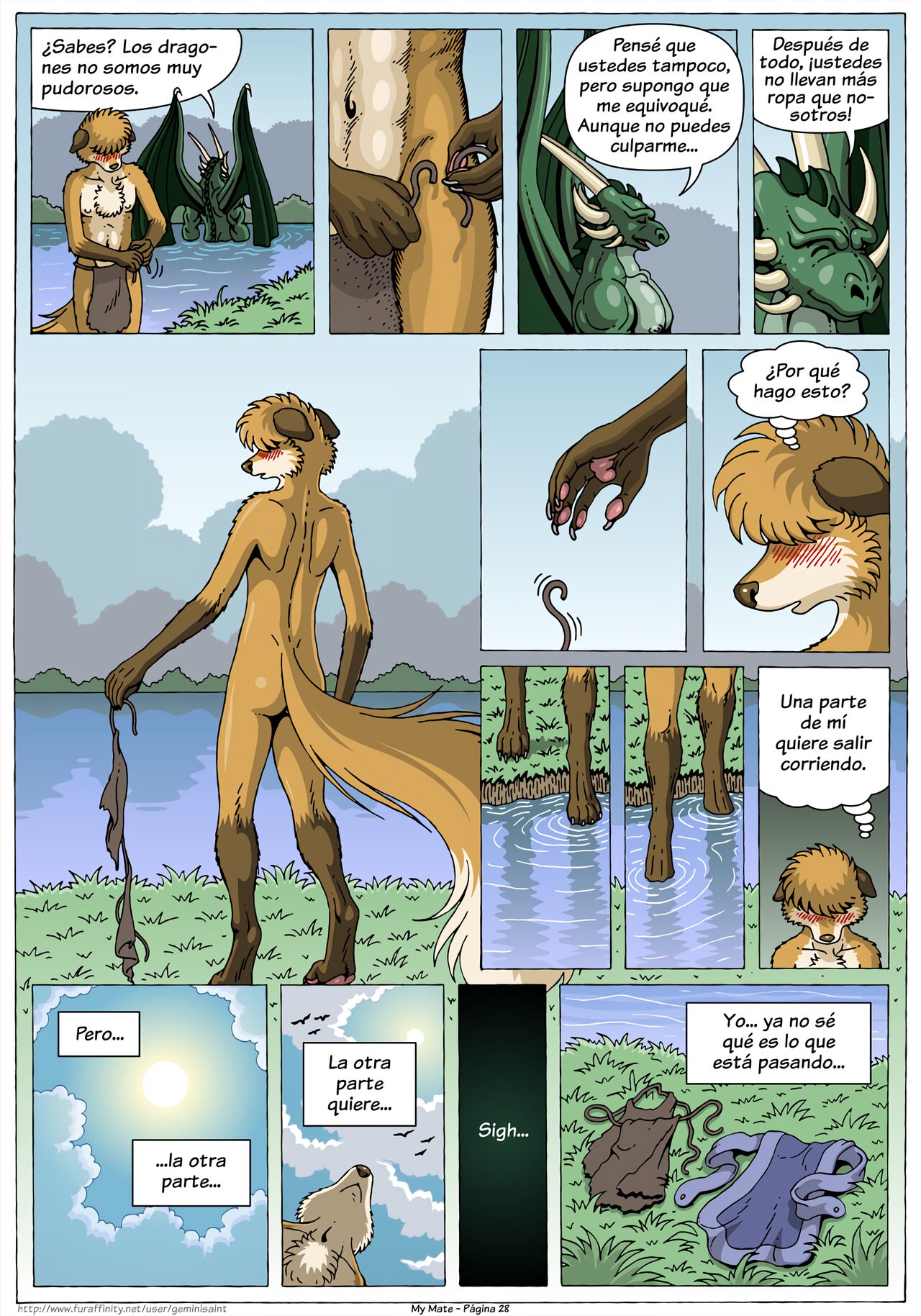 My Mate. Chapter 1 Re-scaled  Espanol image number 28
